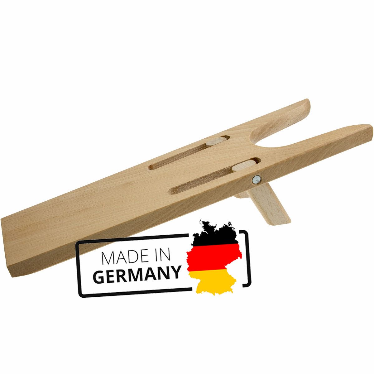 Langlauf Schuhbedarf Stiefelknecht Stiefelknecht Buchenholz platzsparend