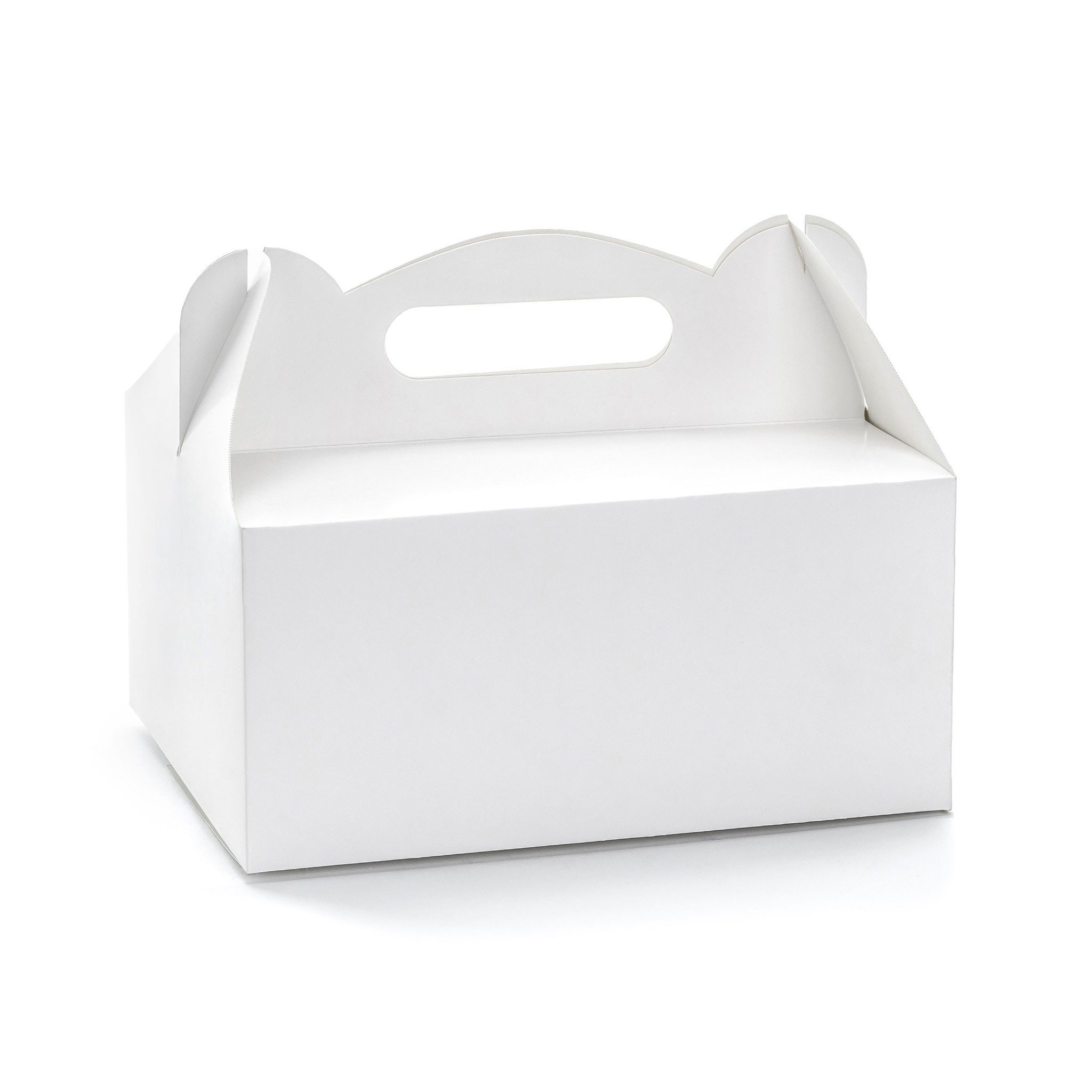 partydeco Kuchentransportbox, Karton, Tortenschachtel mit Griff