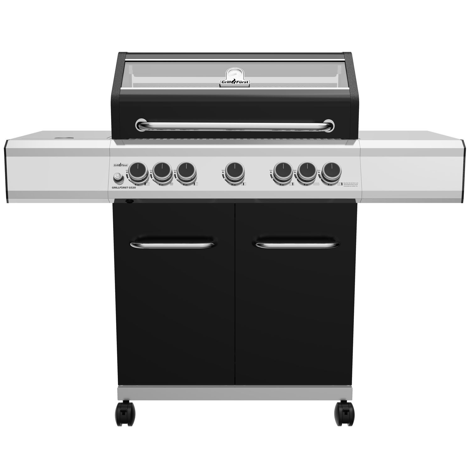 Grillfürst Gasgrill Grillfürst G520G 5-Brenner Gasgrill