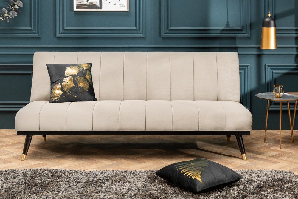 riess-ambiente 3-Sitzer PETIT BEAUTÉ 180cm champagner