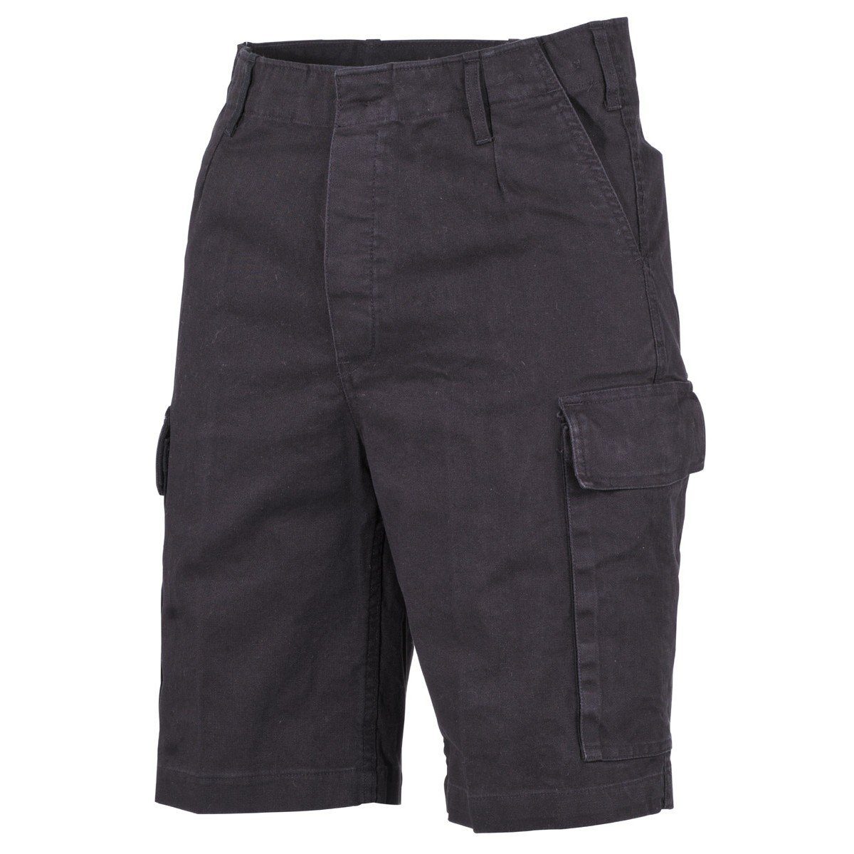 MFH Outdoorhose Bundeswehr Moleskin Bermuda, schwarz-