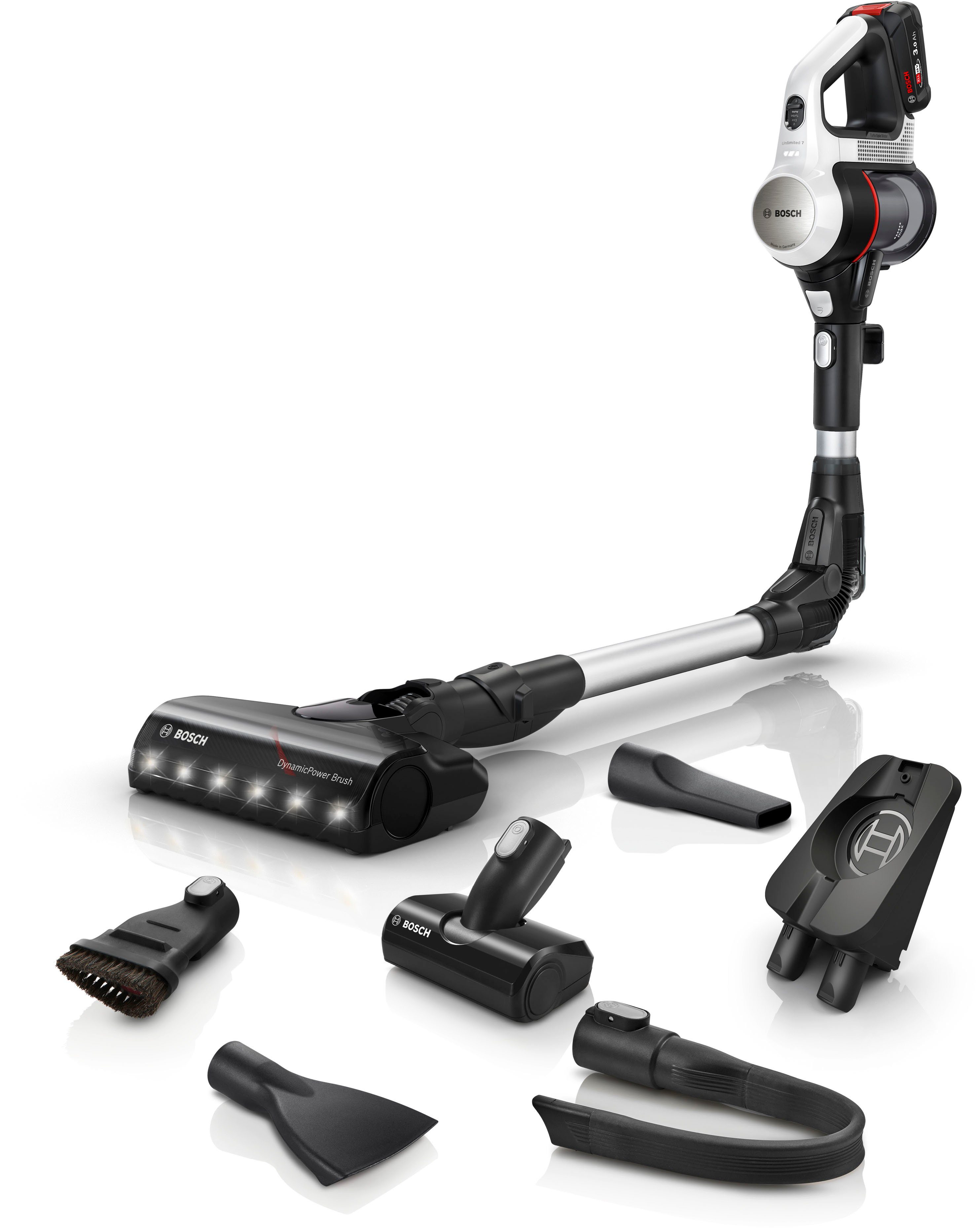 BOSCH Akku-Stielstaubsauger Unlimited 7 BSS711MTB, beutellos,