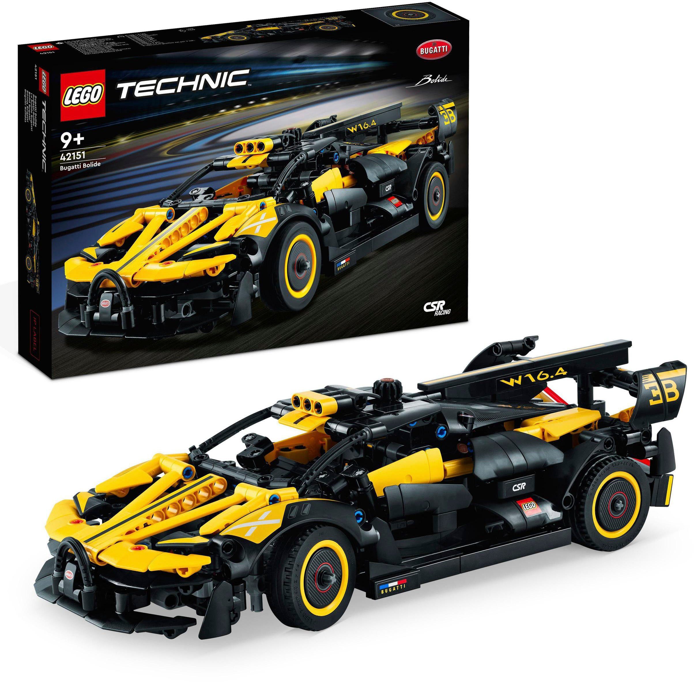 LEGO® Bugatti-Bolide (42151), LEGO® Technic Konstruktionsspielsteine,