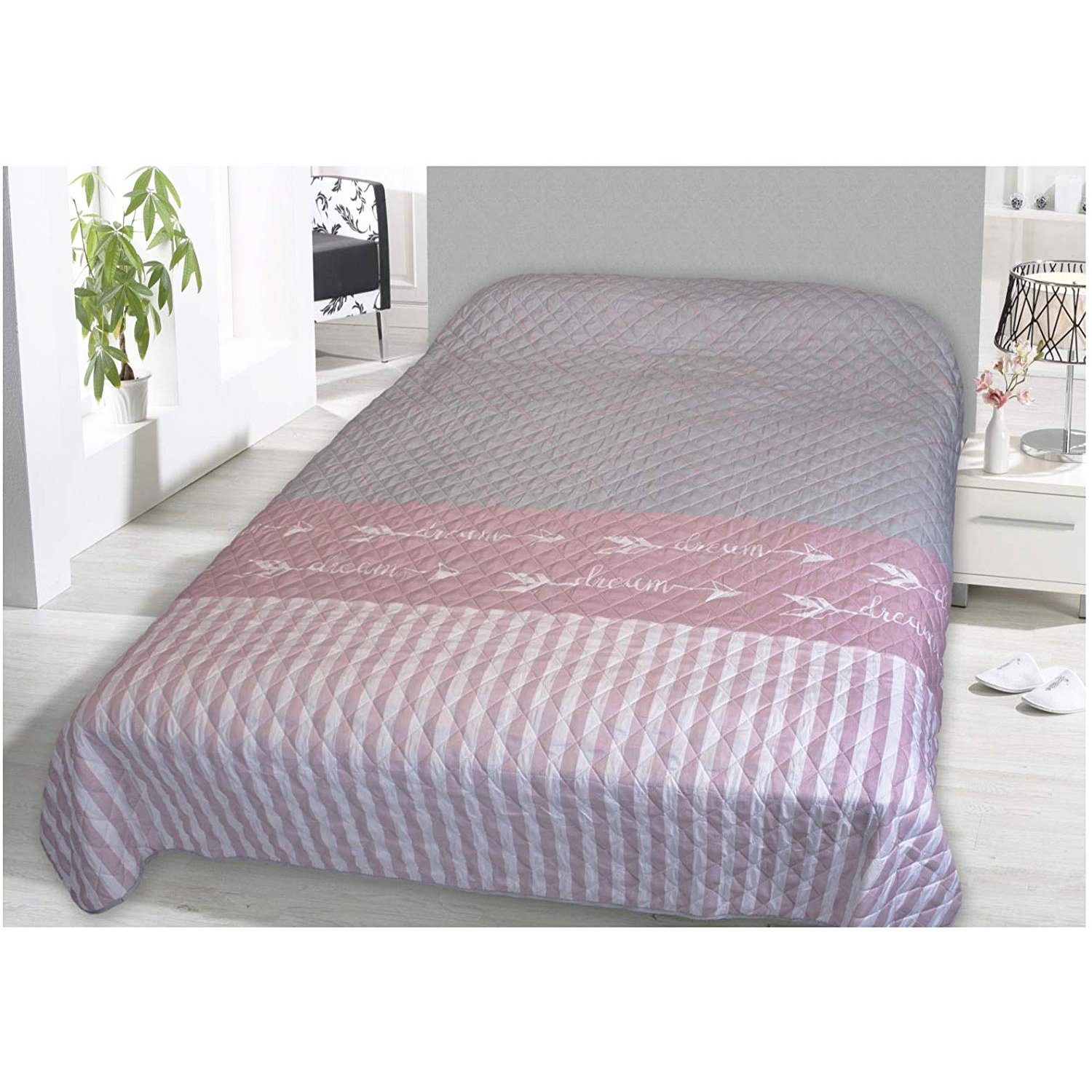 Mojawo Tagesdecke Tagesdecke Bettüberwurf Sofaüberwurf 140x210cm