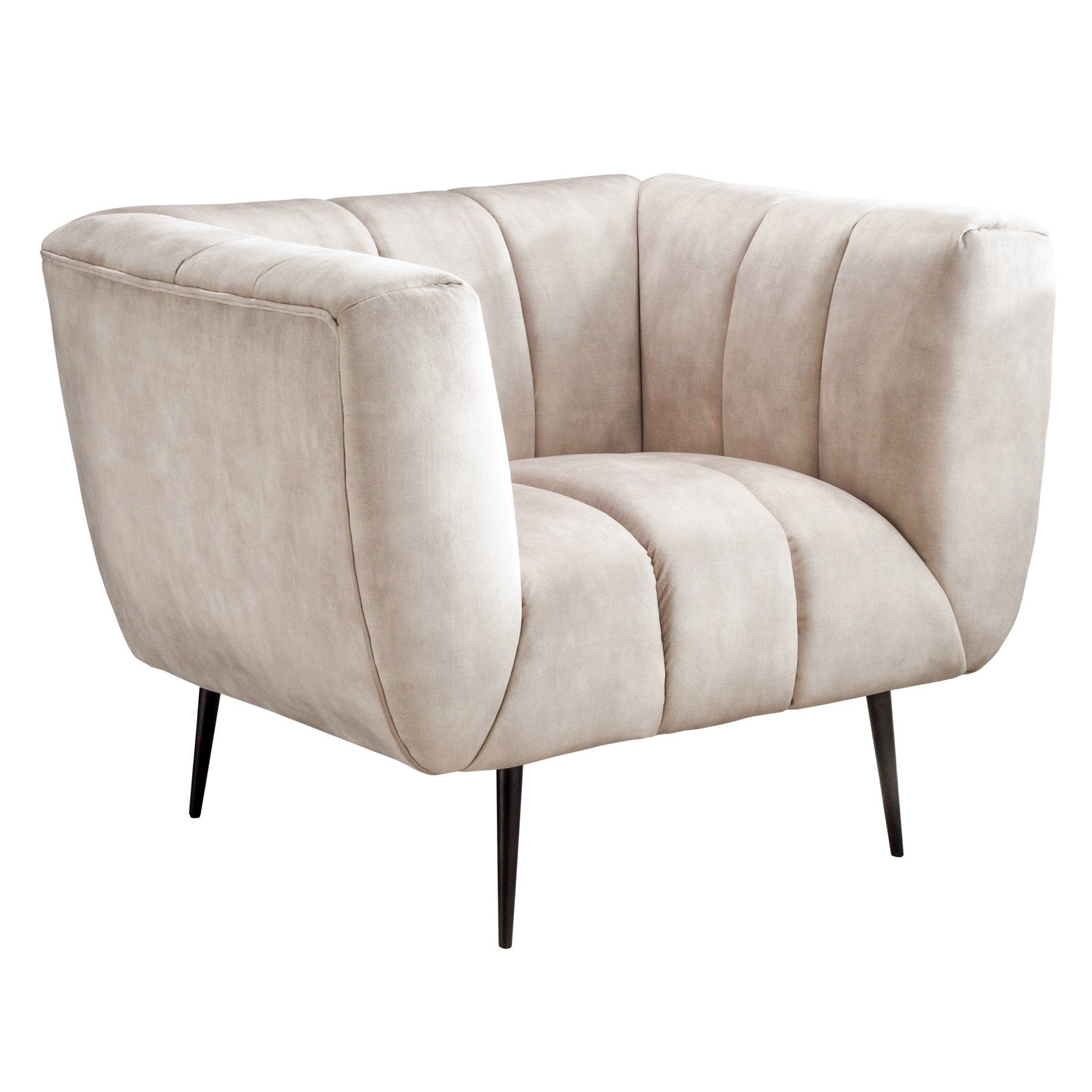 riess-ambiente Sessel NOBLESSE 105cm champagner /