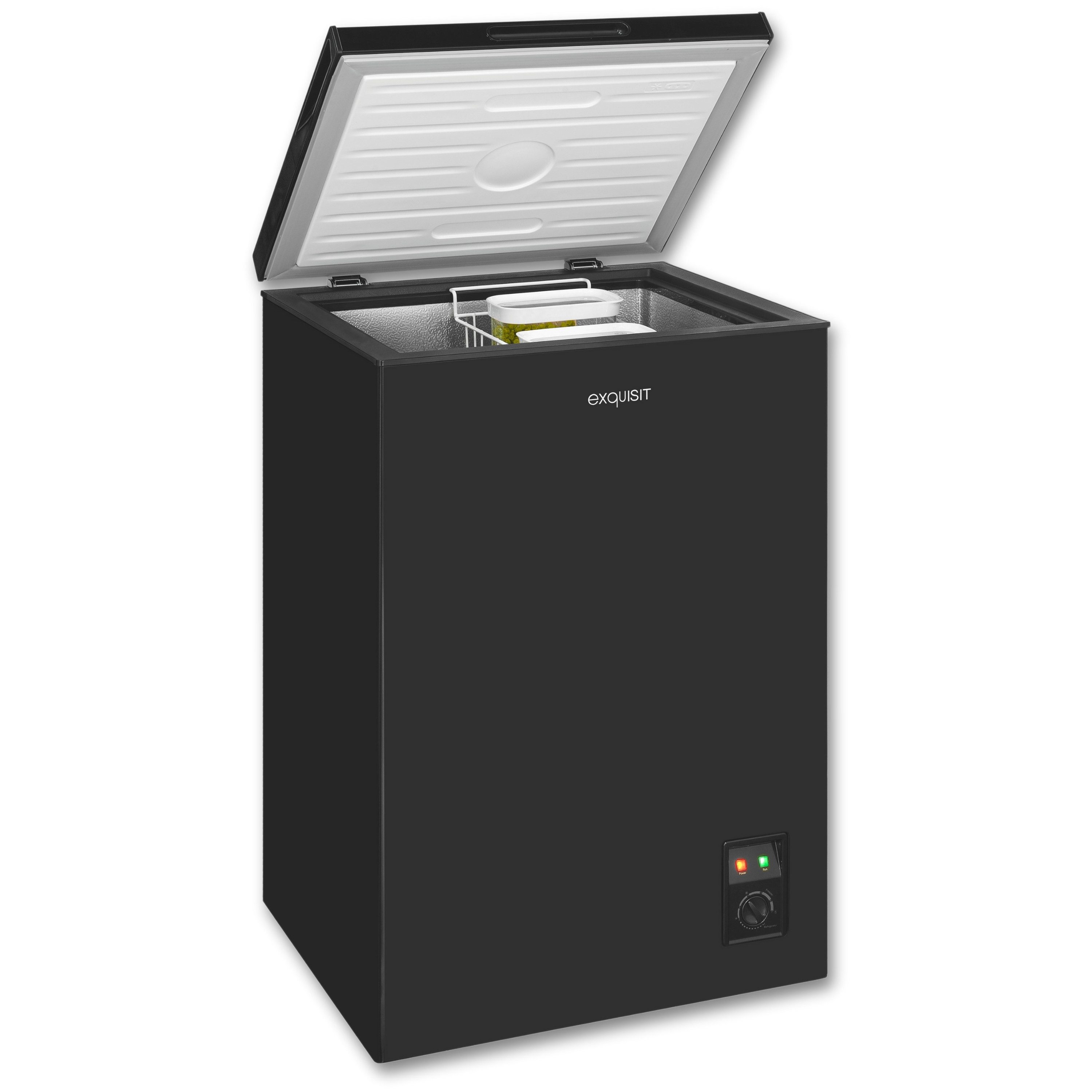 exquisit Gefriertruhe GT100-050E, 54.5 cm breit,