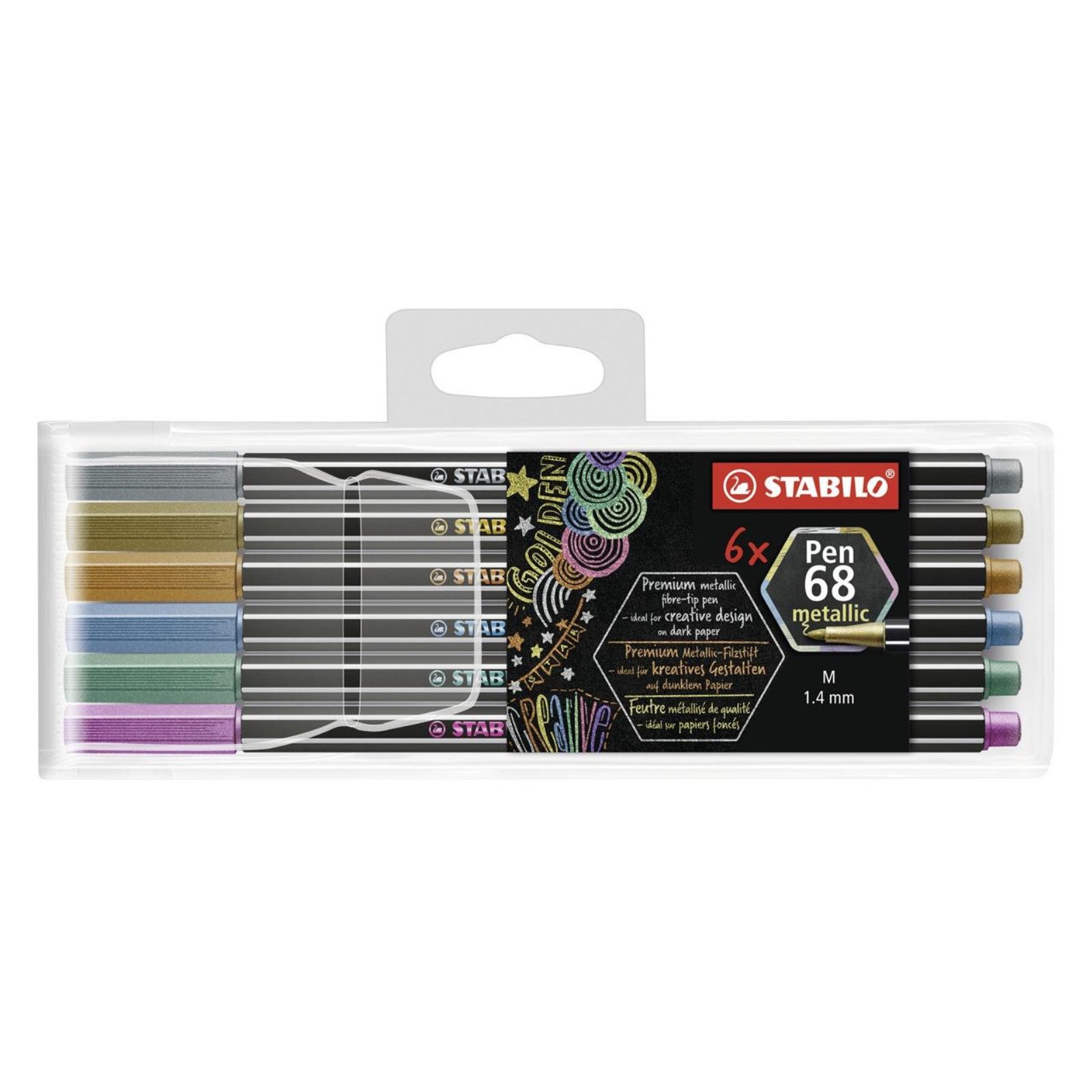 STABILO Faserstift STABILO Pen 68 Filzstift