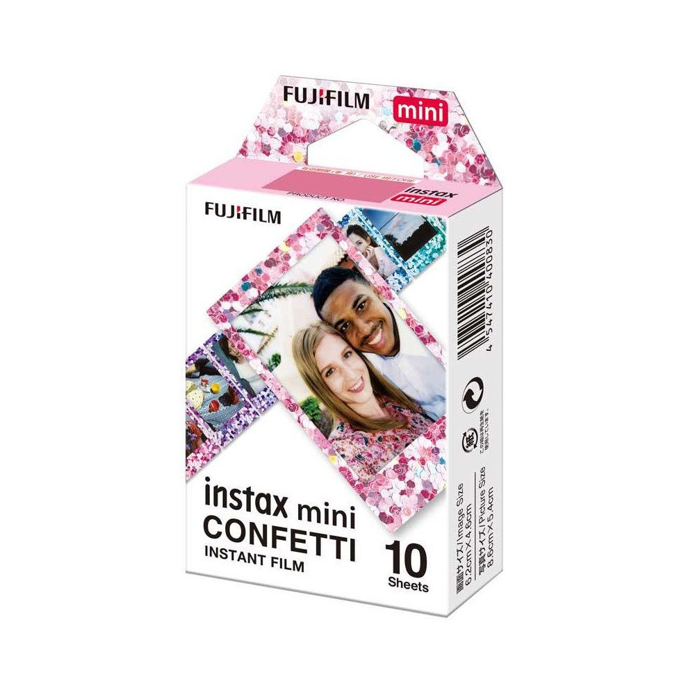 FUJIFILM instax mini Film, Confetti Sofortbildkamera