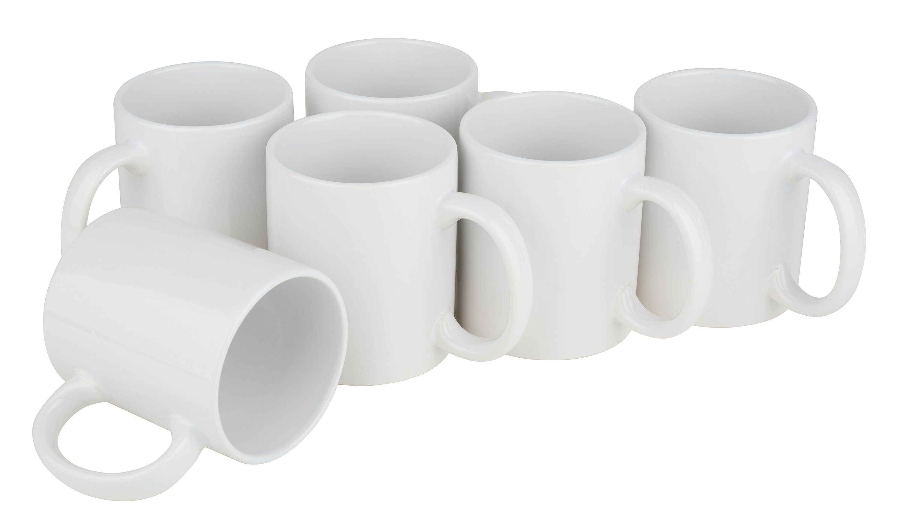 VBS Tasse Basic, Porzellan, Porzellan, 6