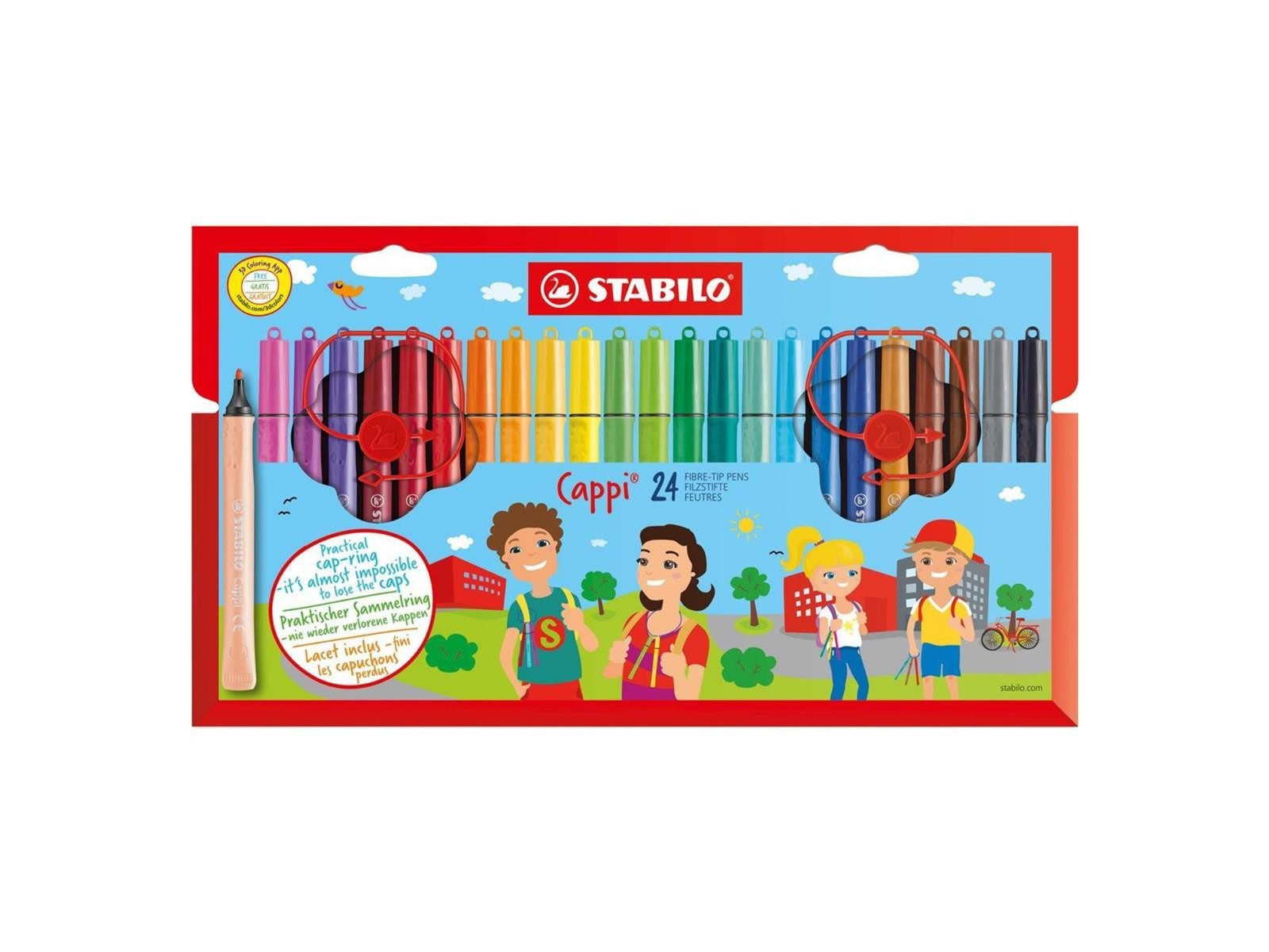 STABILO Filzstift STABILO Cappi Filzstift -