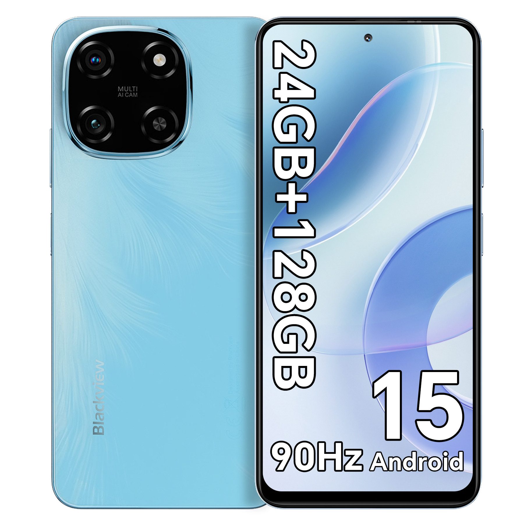 blackview Color 6 AI Smartphone (128