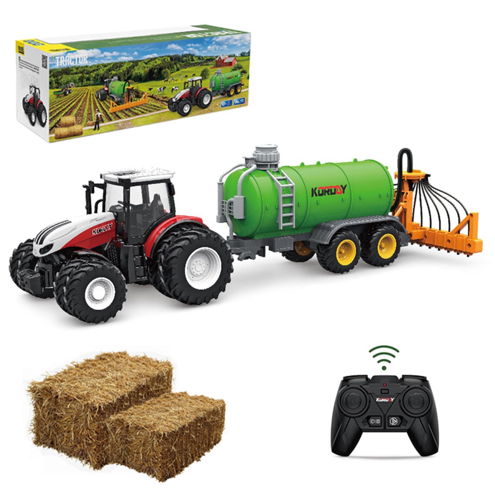 Esun RC-Traktor RC-Traktor Ferngesteuerter Traktor mit