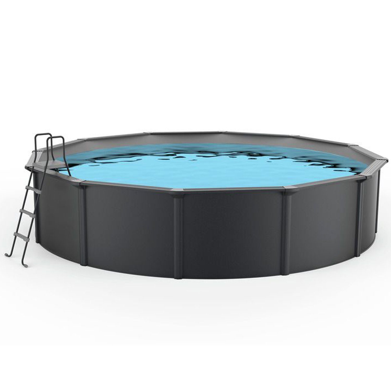 Steinbach Pool Achteckpool Stahlwand Swimming Pool