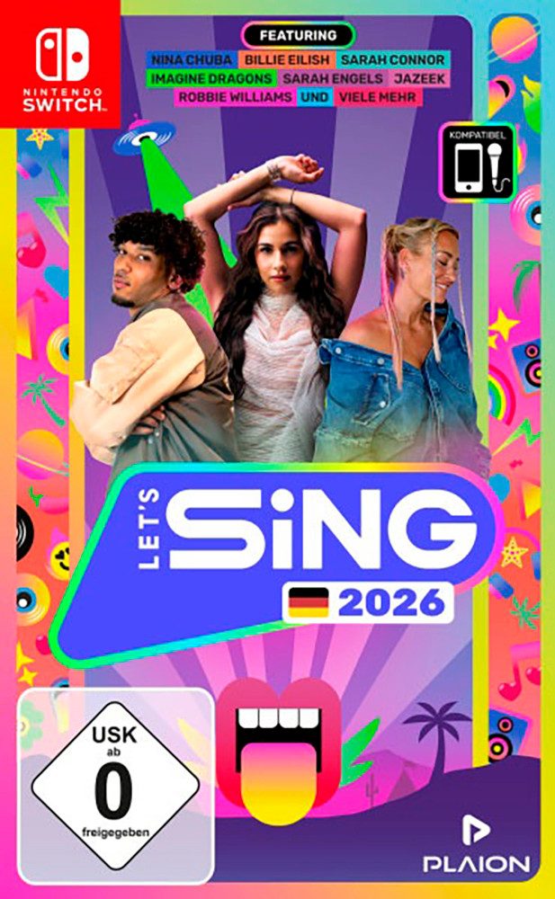 Let's Sing 2026 German Version Nintendo