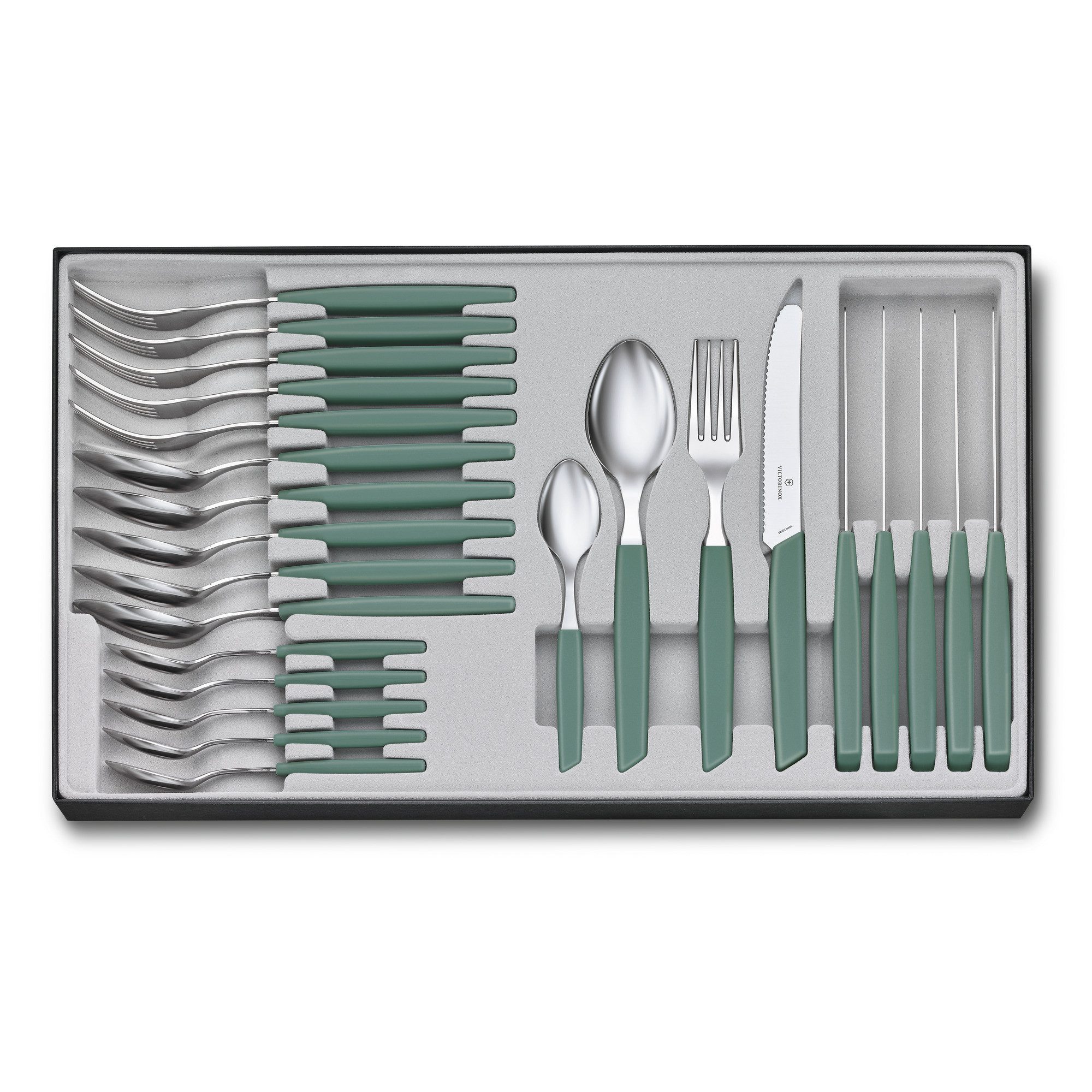 Victorinox Besteck-Set Swiss Modern Besteck, 24-teilig
