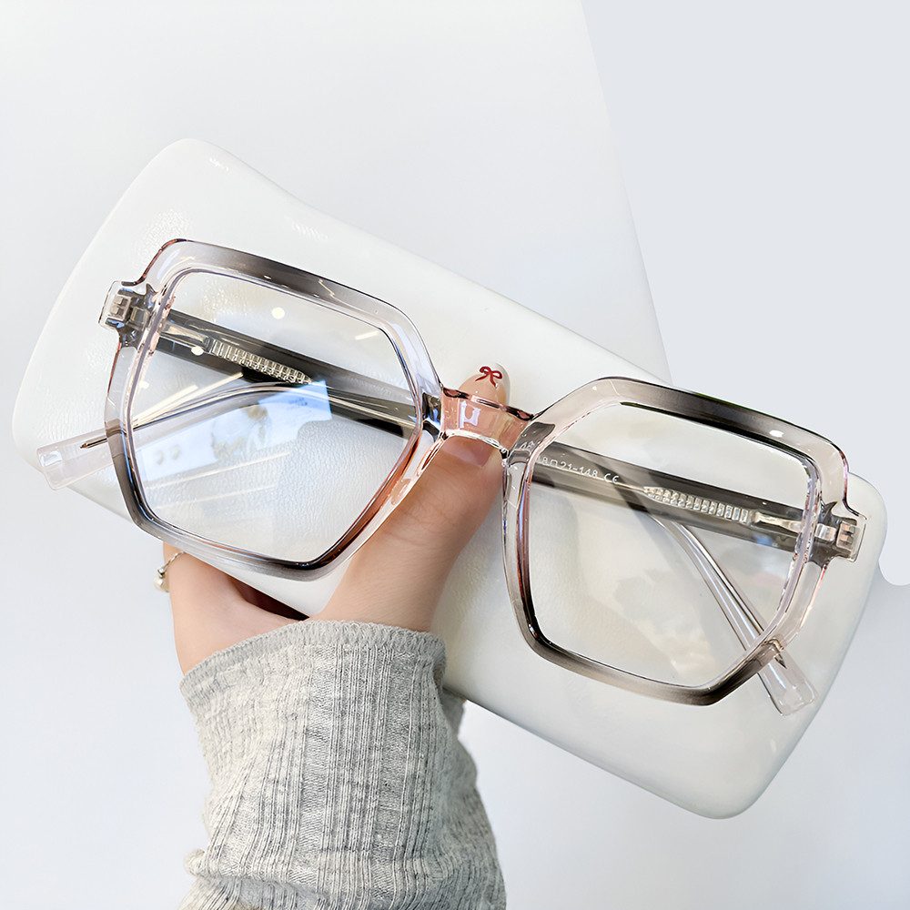 PACIEA Lesebrille Damen Herren Sechseckige Oversized