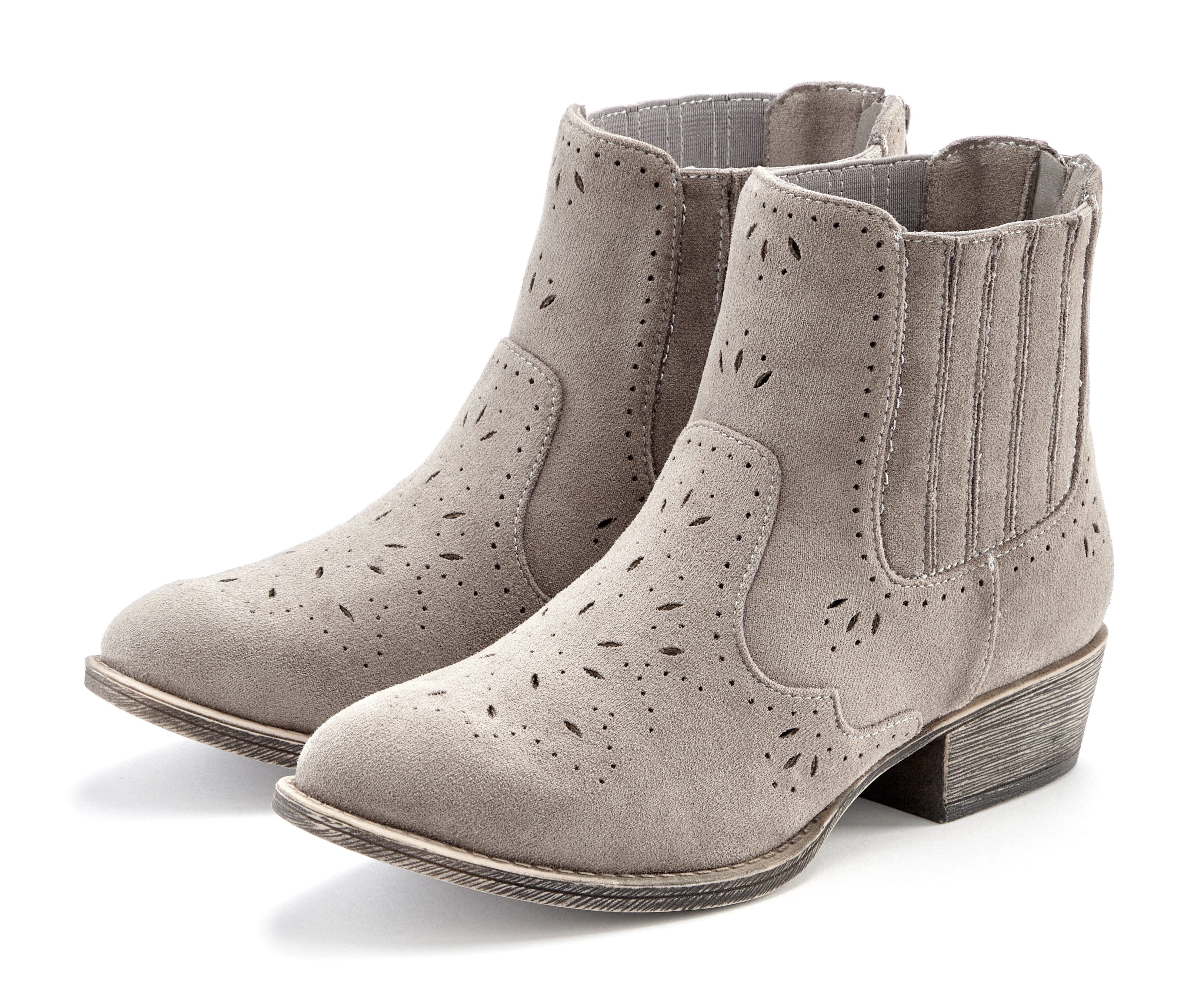 LASCANA Stiefel, Boots, Westernstiefelette, Cowboy Boots,