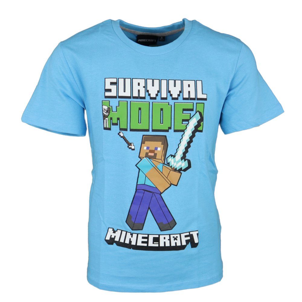 Minecraft T-Shirt Minecraft Steve Survival Mode