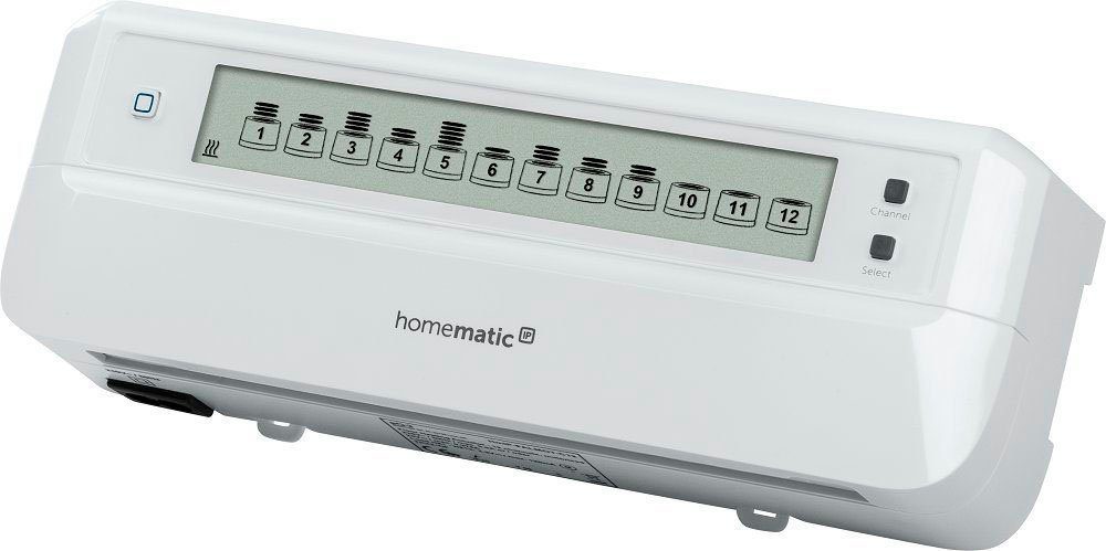 Homematic IP Heizkörperthermostat Fußbodenheizungsaktor – 12-fach,