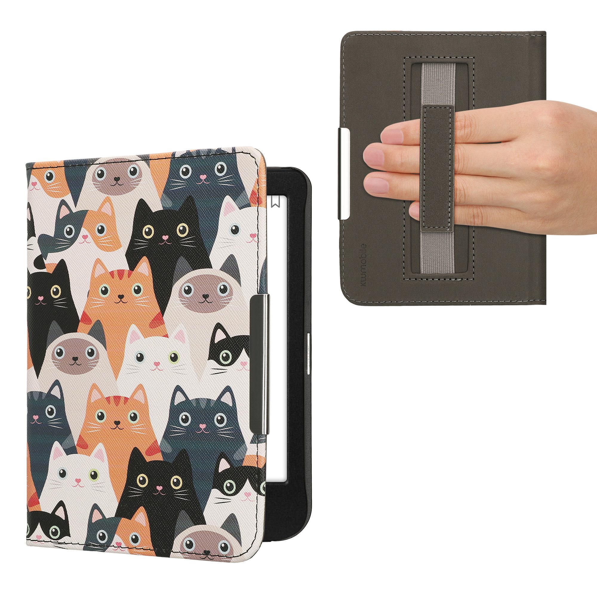kwmobile E-Reader-Hülle Klapphülle für Kobo Clara