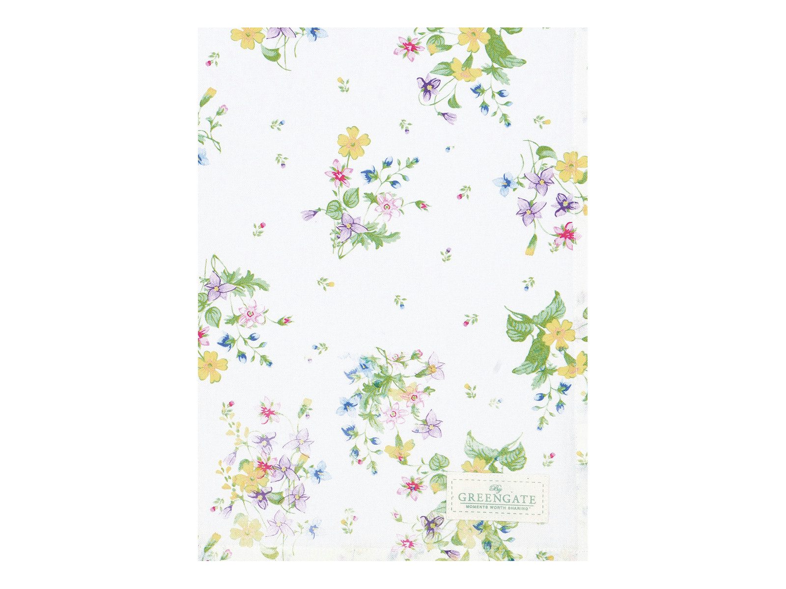 Greengate Geschirrtuch Fiola Geschirrtuch white 70x50cm