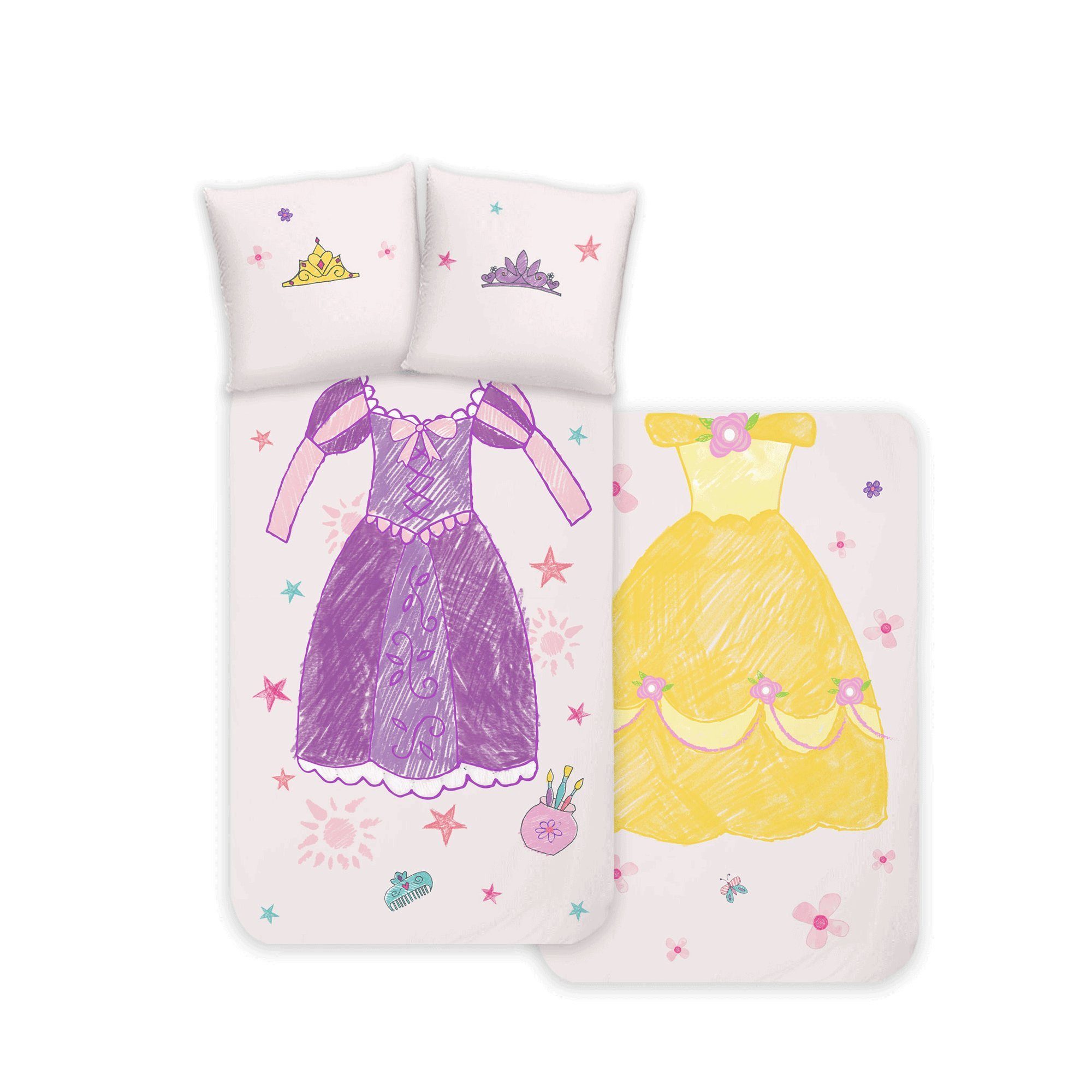 Disney Kinderbettwäsche Disney Home Princess Kinder