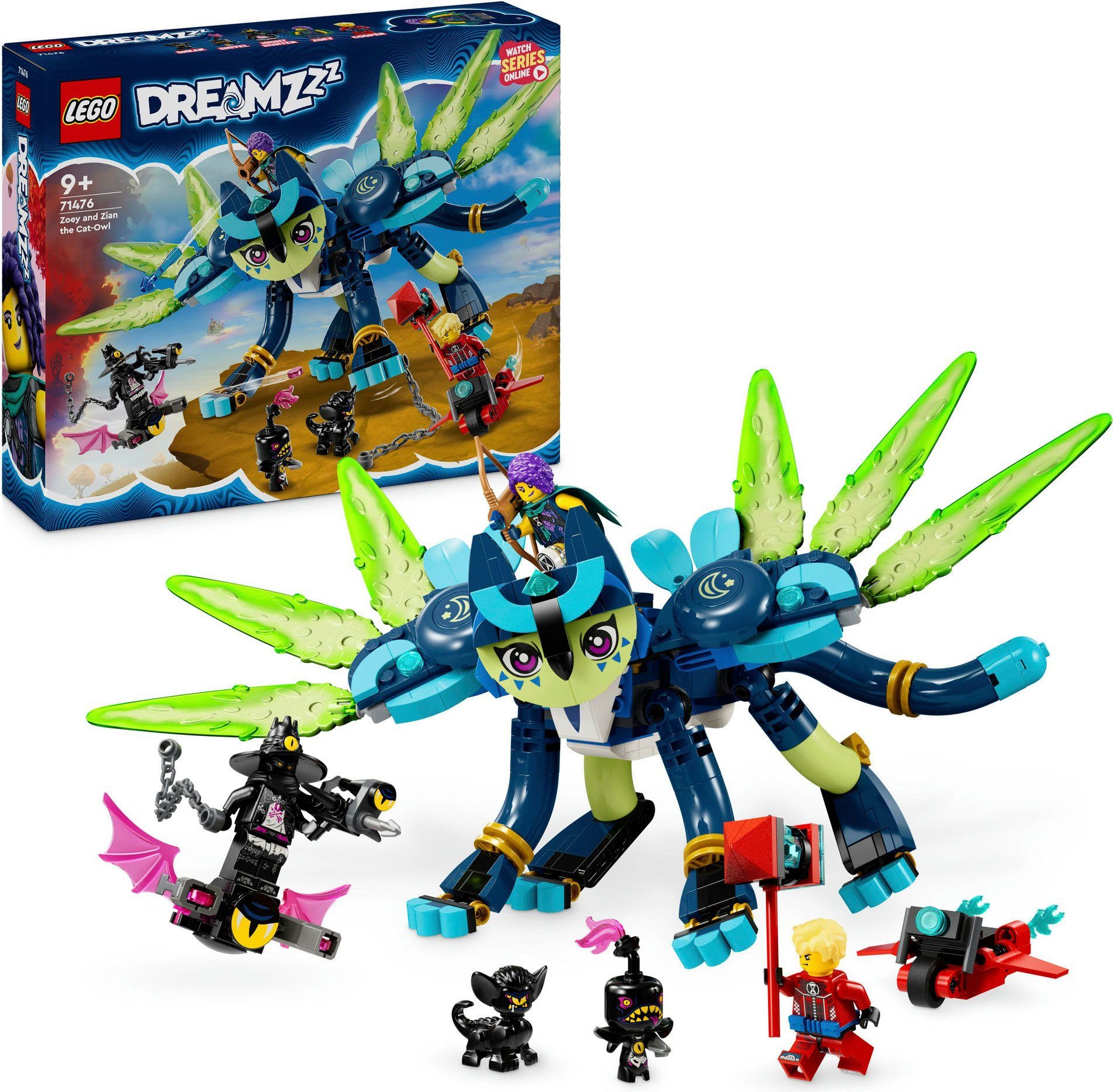 LEGO® Zoey und die Katzeneule Zian