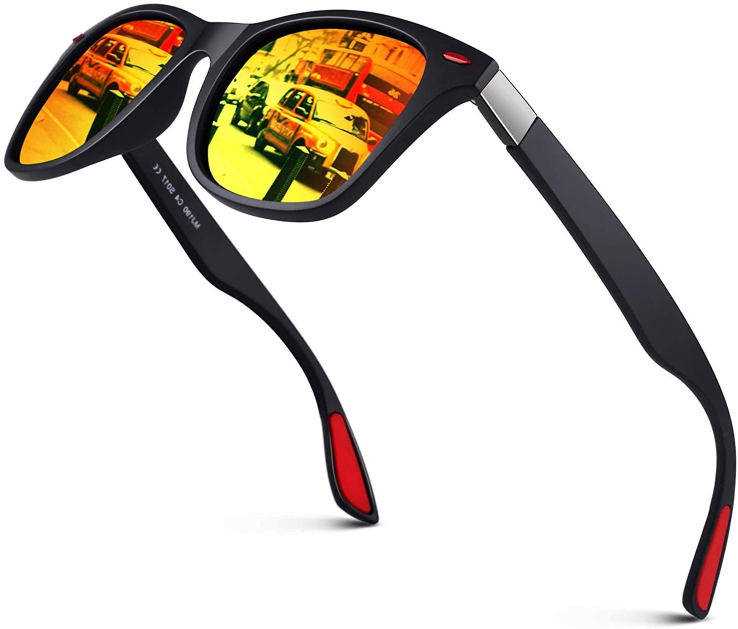 XDeer Retrosonnenbrille Polarisierte Sonnenbrillen für Männer