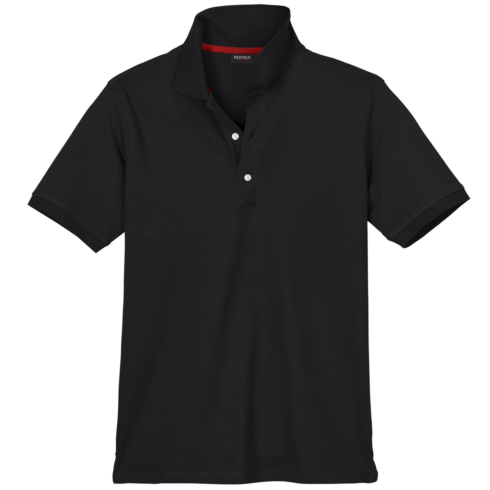 redfield Poloshirt Redfield Basic Stretch-Poloshirt Übergröße
