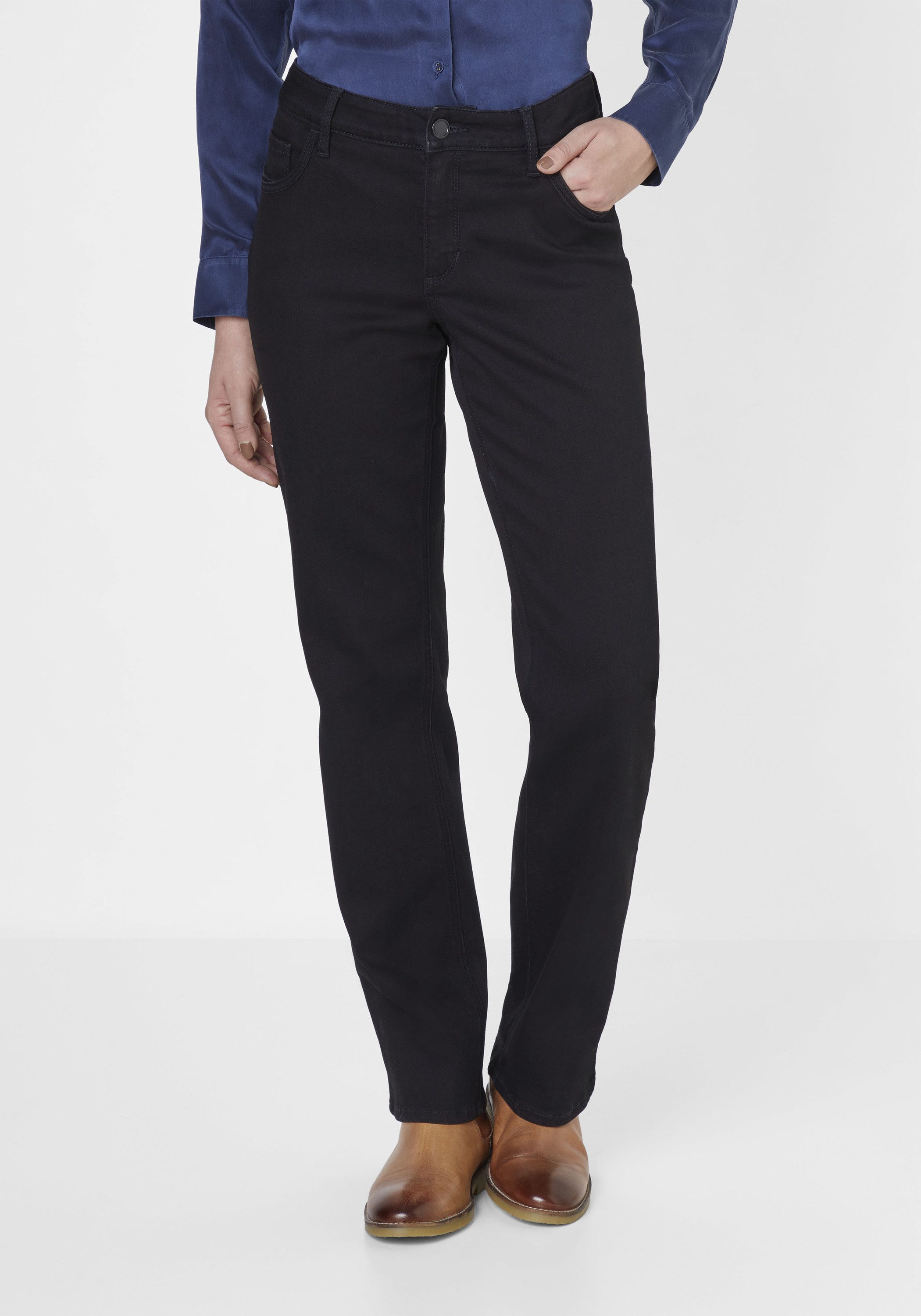 Paddock's Straight-Jeans LARA Soft Denim mit