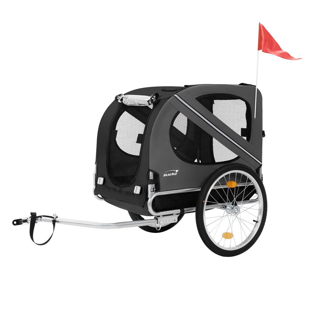 Hauki Fahrradhundeanhänger Fahrradanhänger & Hundebuggy 2in1