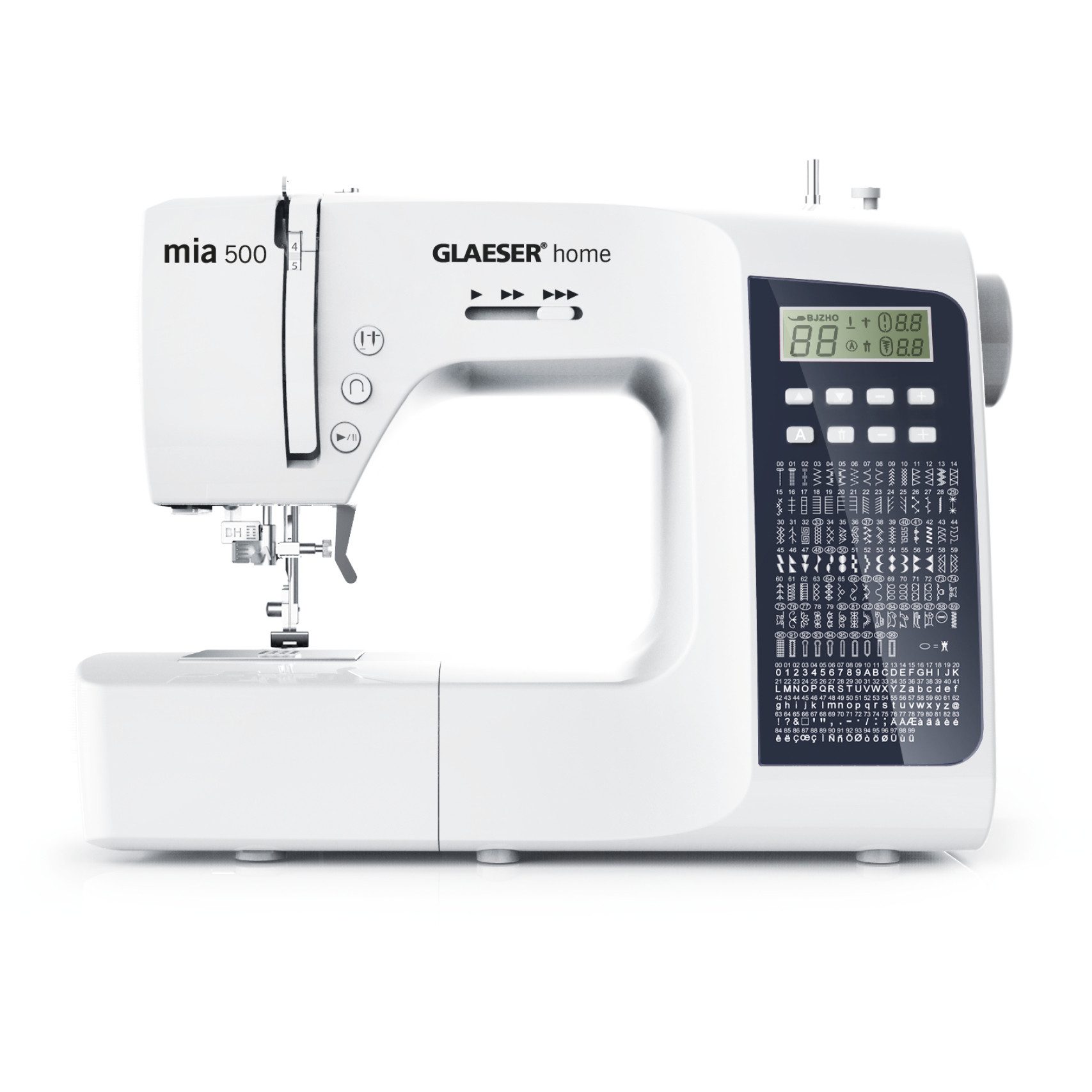 GLAESER home Nähmaschine Digitale Nähmaschine GLAESER®