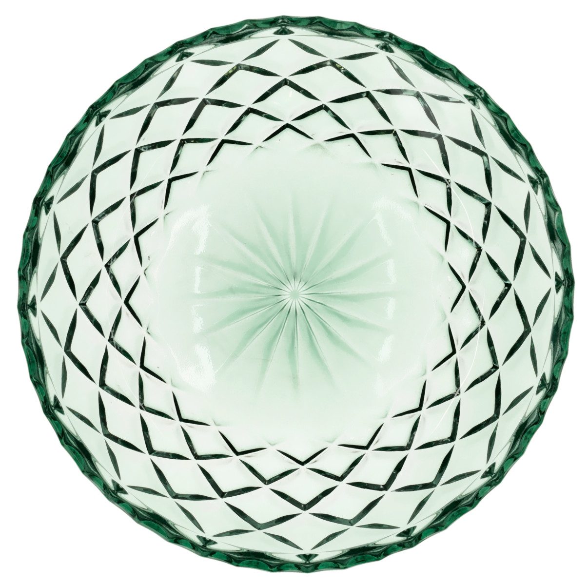 LYNGBY-GLAS Teller-Set Sorrento Teller Glas grün