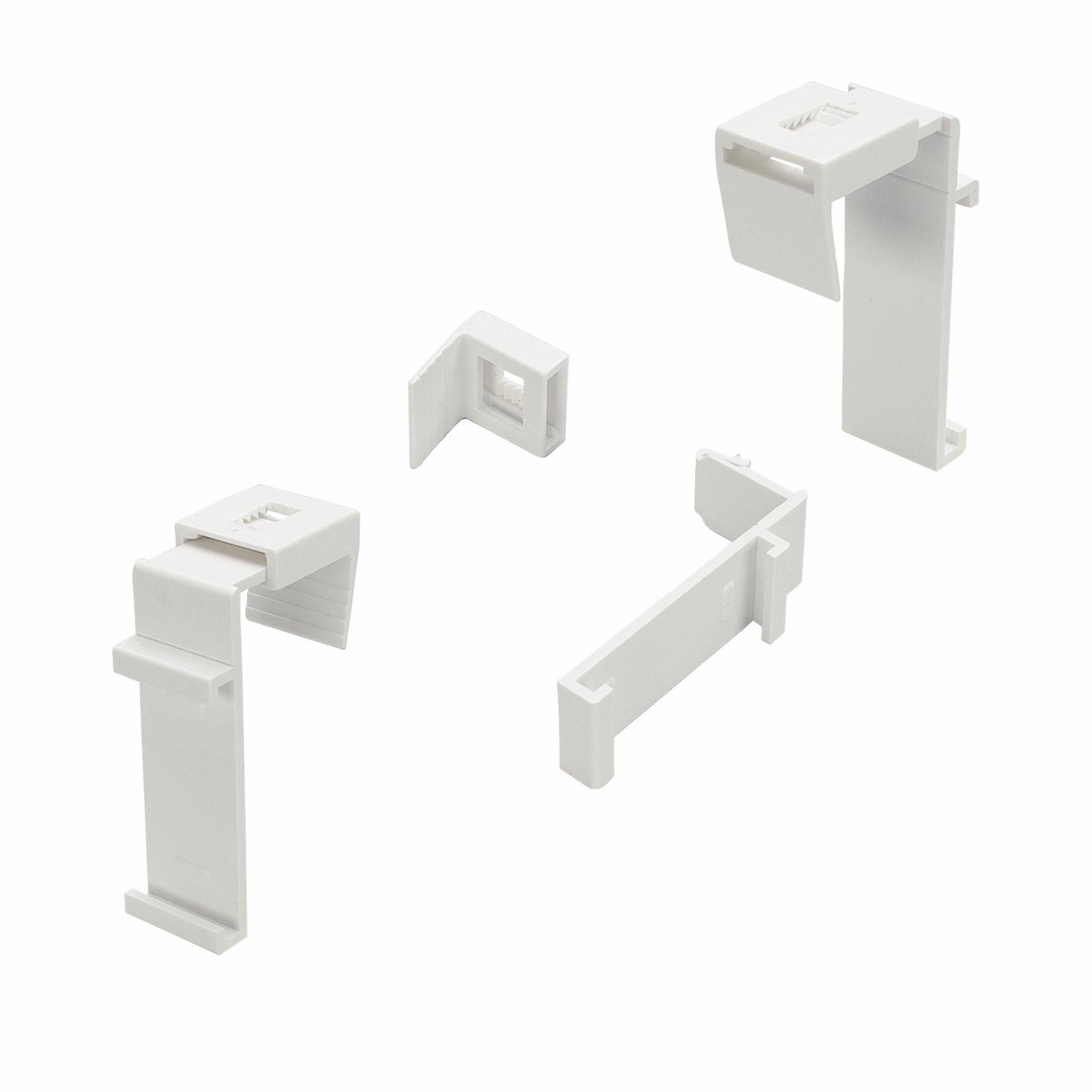 Liedeco Klemmträger, Rollos, (Set, 2-tlg), für