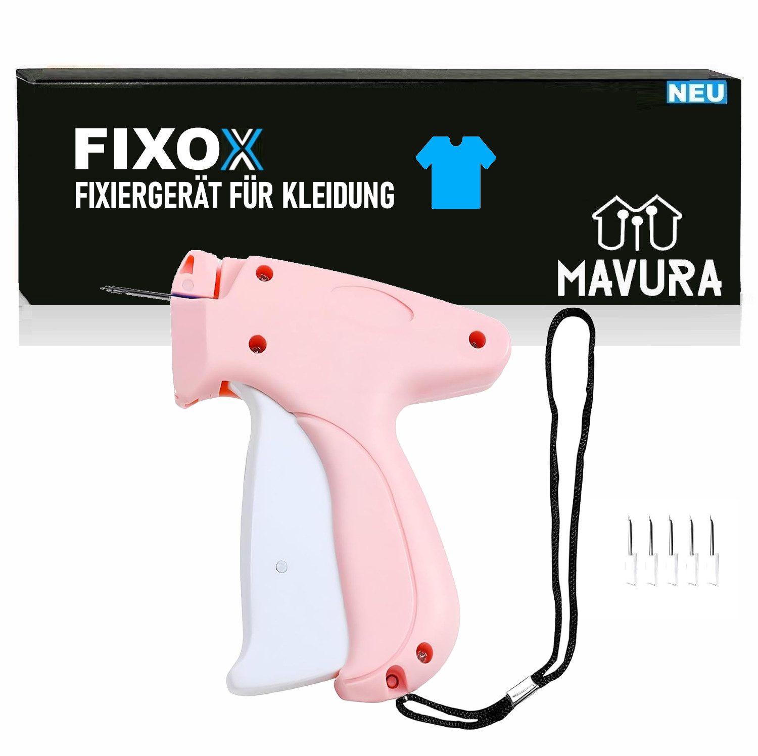 MAVURA Freiarm-Nähmaschine FIXOX Freiarm-Nähmaschine Schnelles Fixiergerät