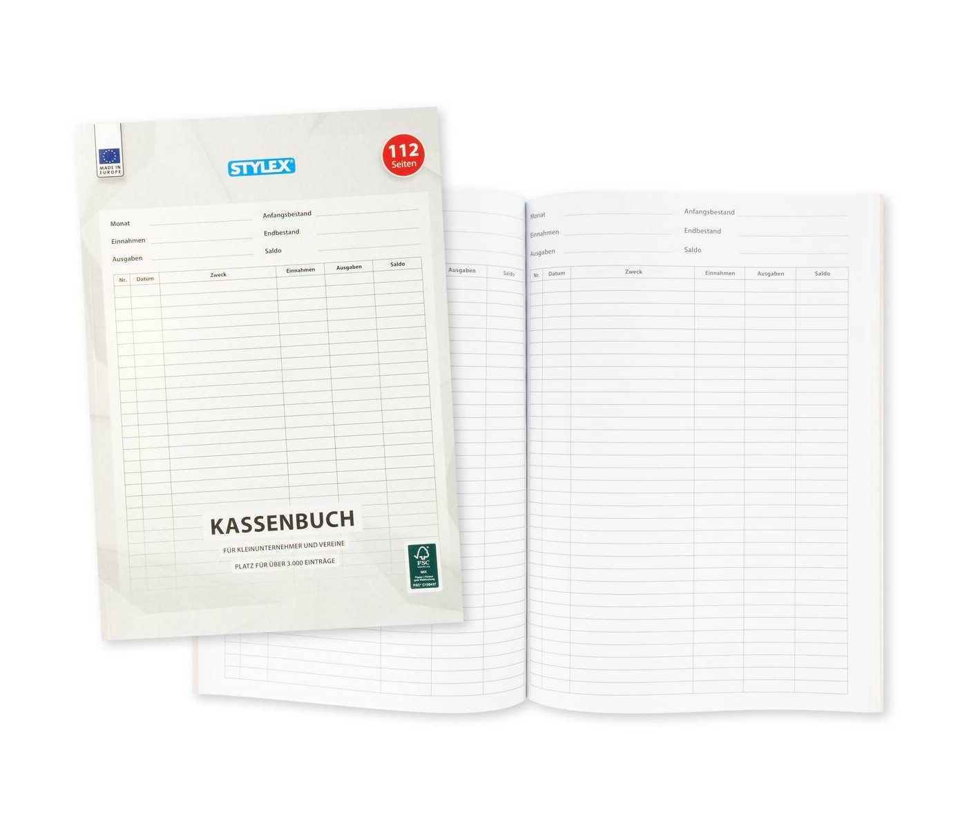 Stylex Schreibwaren Notizbuch Kassenbuch / A4