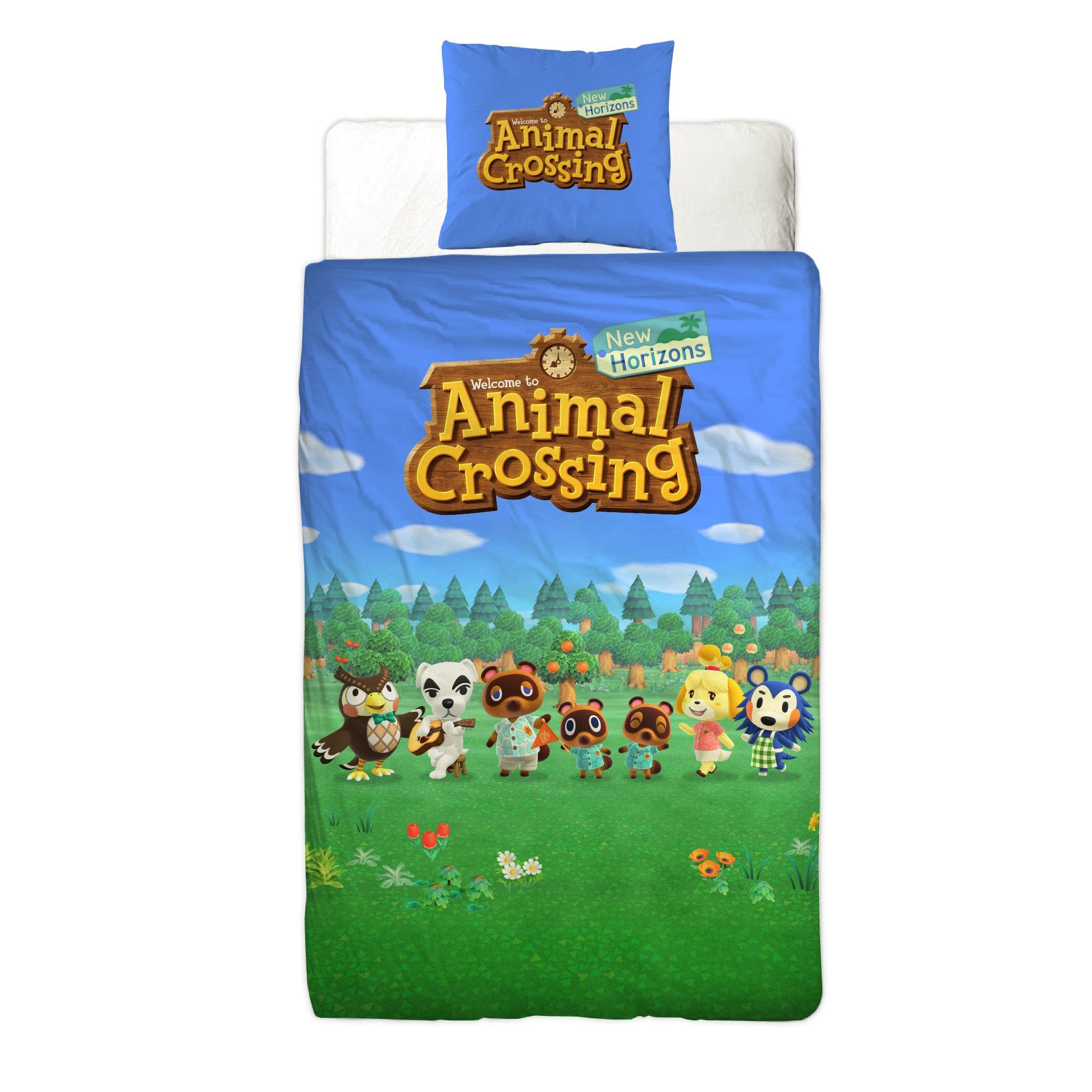 Familando Kinderbettwäsche Animal Crossing 'New Horizons'