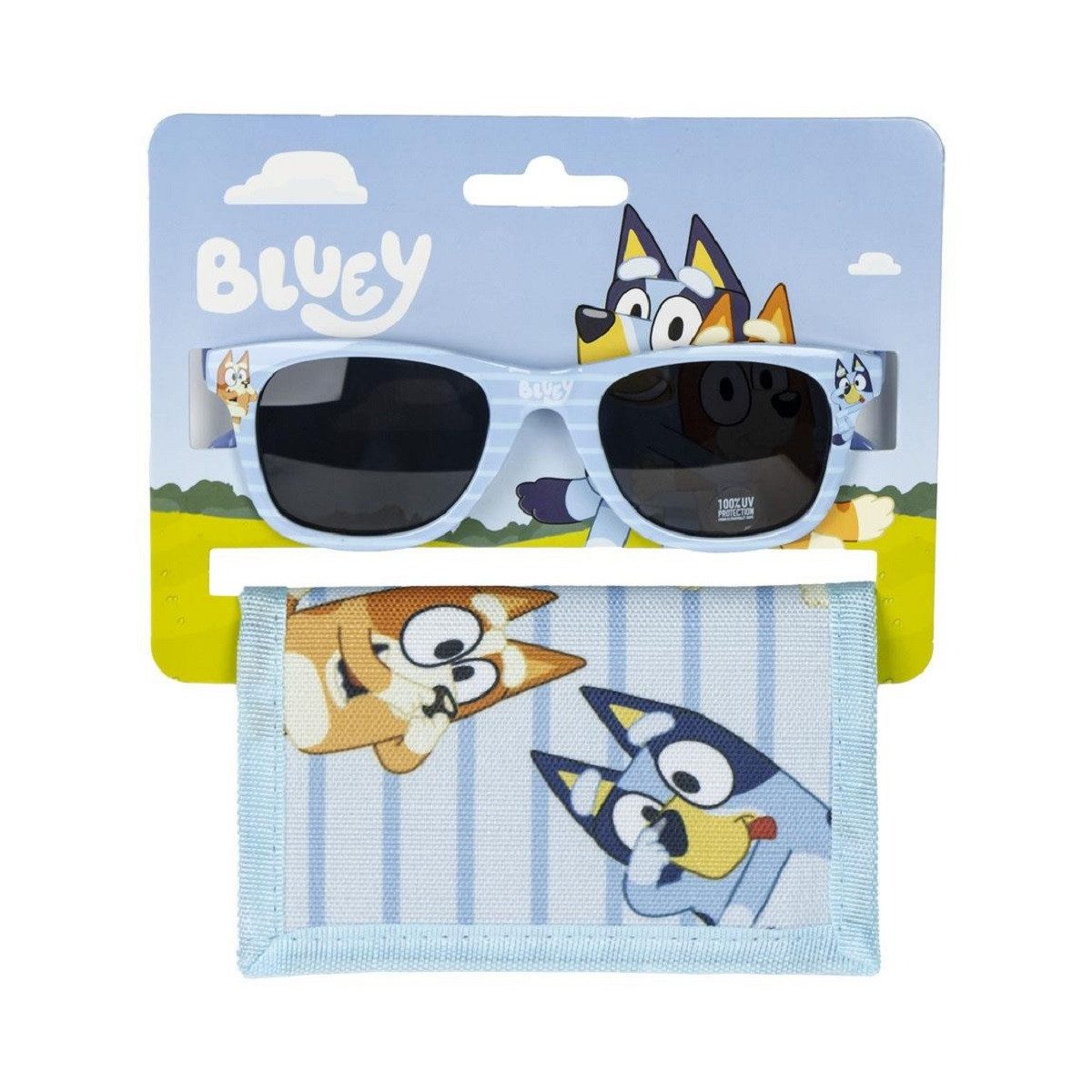 Bluey Sonnenbrille Kinder Set mit Sonnenbrille