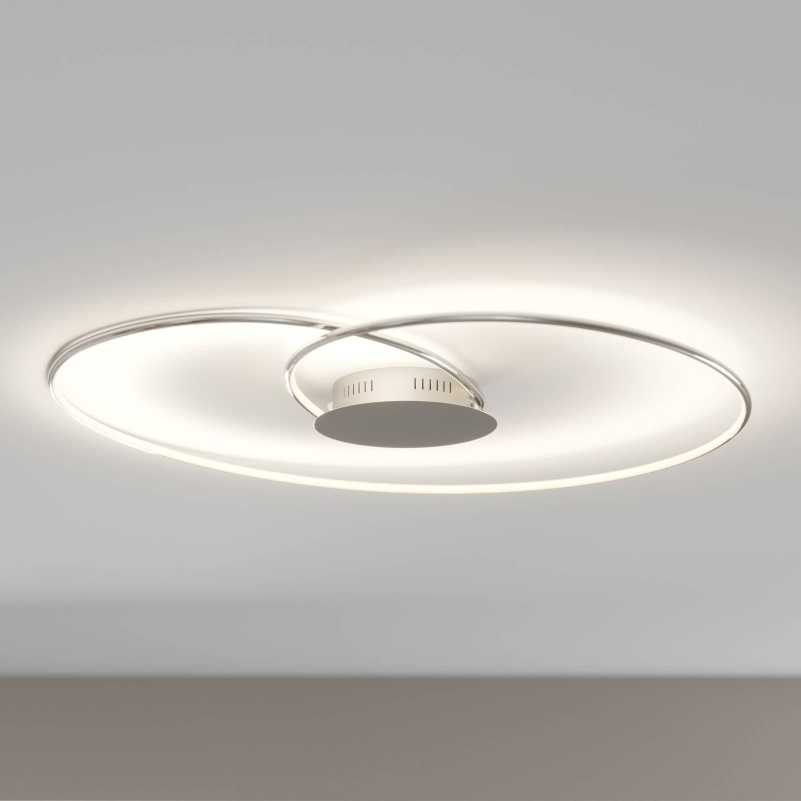 Lindby LED Deckenleuchte Joline, LED-Lampen, warmweiß,