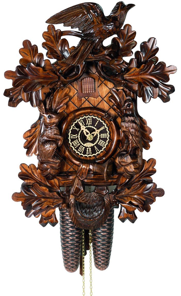 Clockvilla Hettich-Uhren Wanduhr Schwarzwälder Kuckucksuhr 8