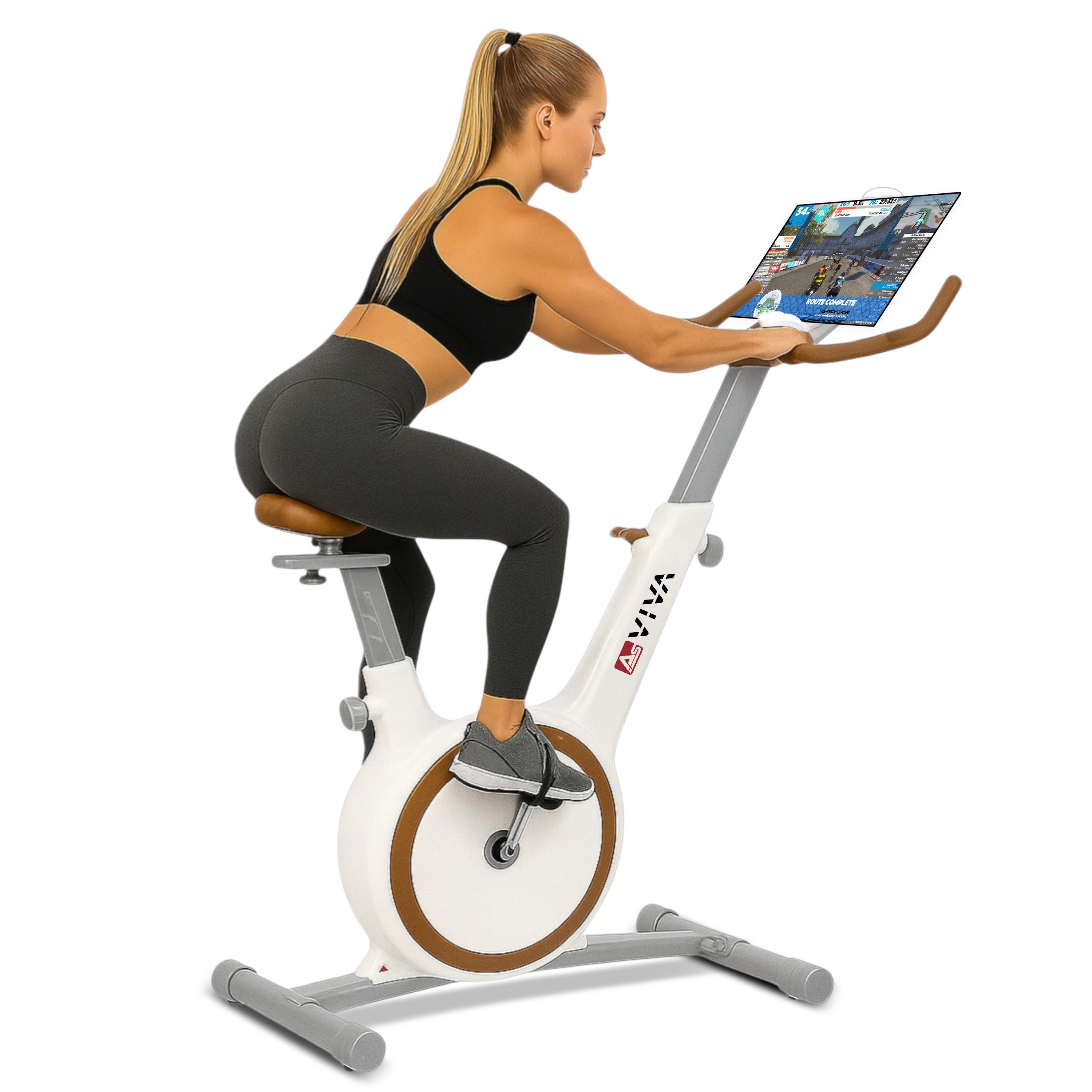AsVIVA Heimtrainer H12 Indoor Fahrrad mit