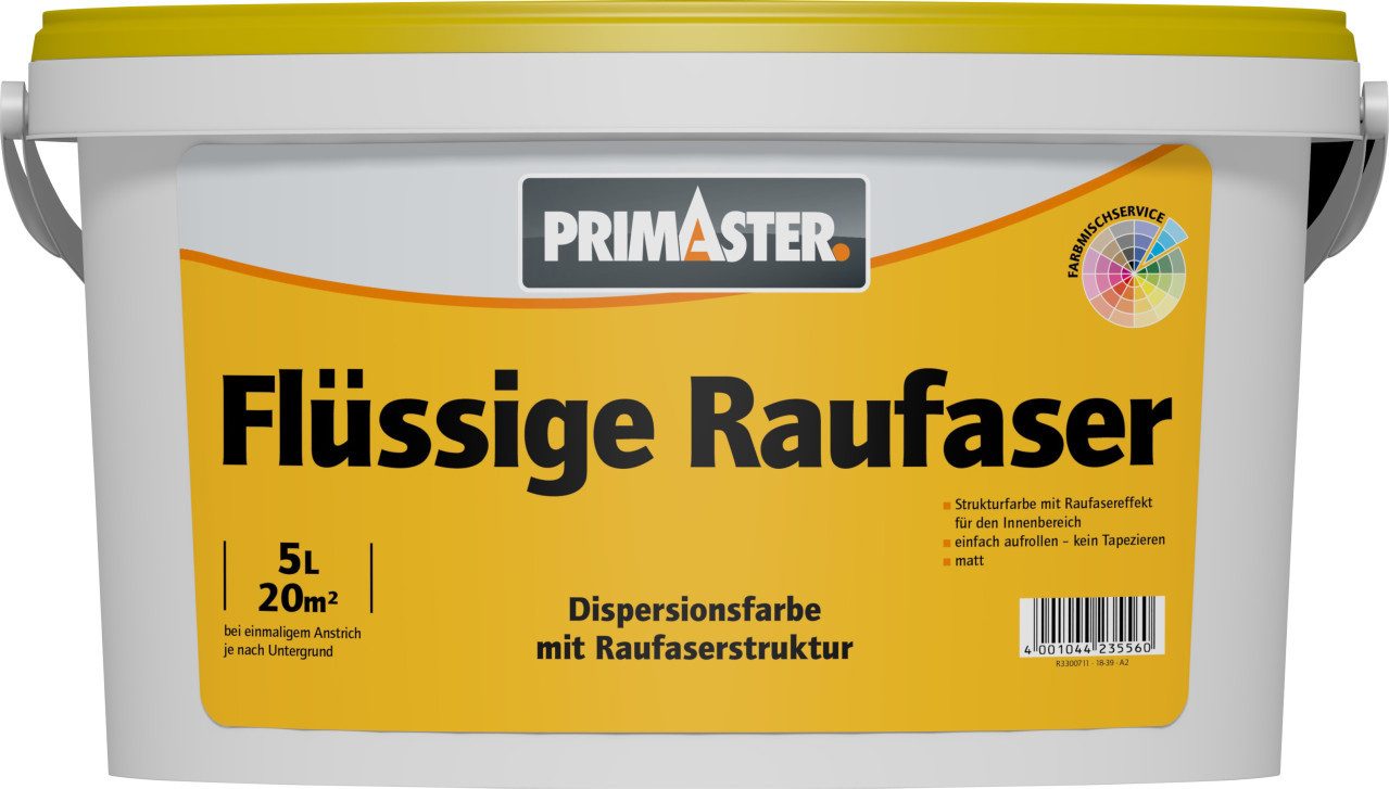 Primaster Wandfarbe Primaster Flüssige Raufaser 5
