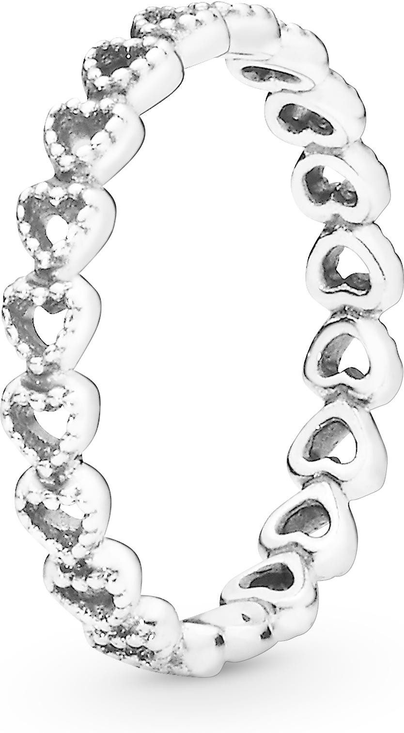Pandora Fingerring Pandora Band of Hearts