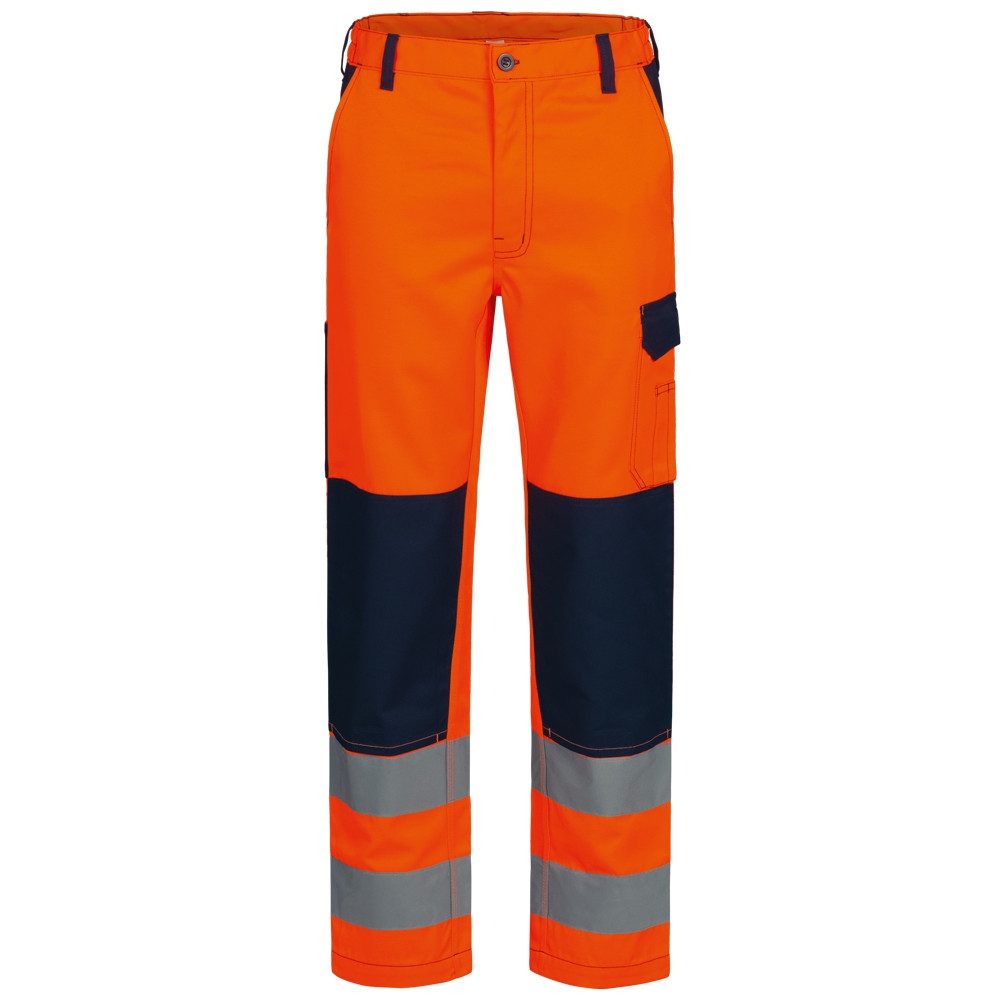 Safestyle Schutzhose FREITAL Warnschutz-Bundhose Safestyle® Orange/Marine