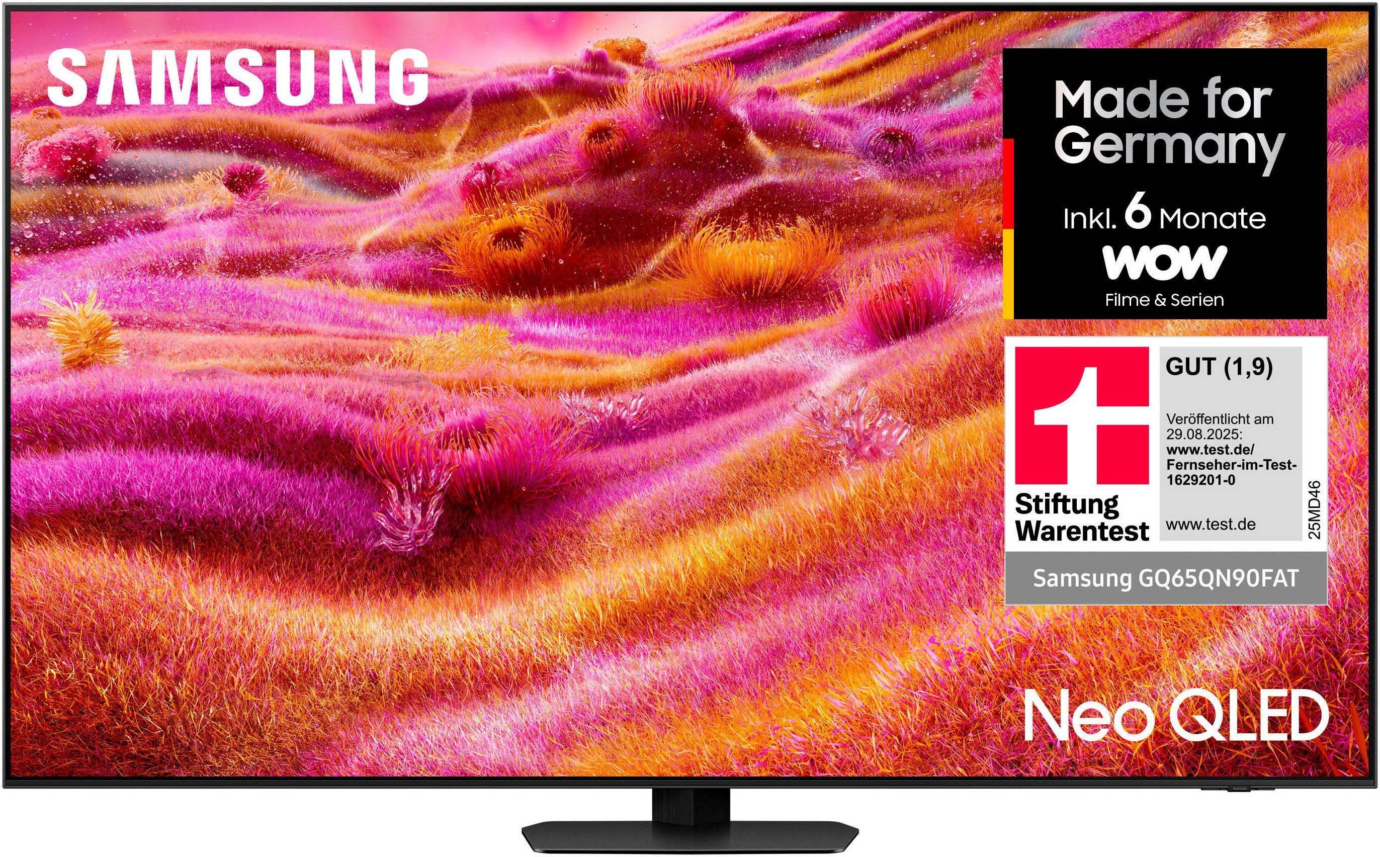 Samsung GQ65QN90FAT QLED-Fernseher (163 cm/65 Zoll,