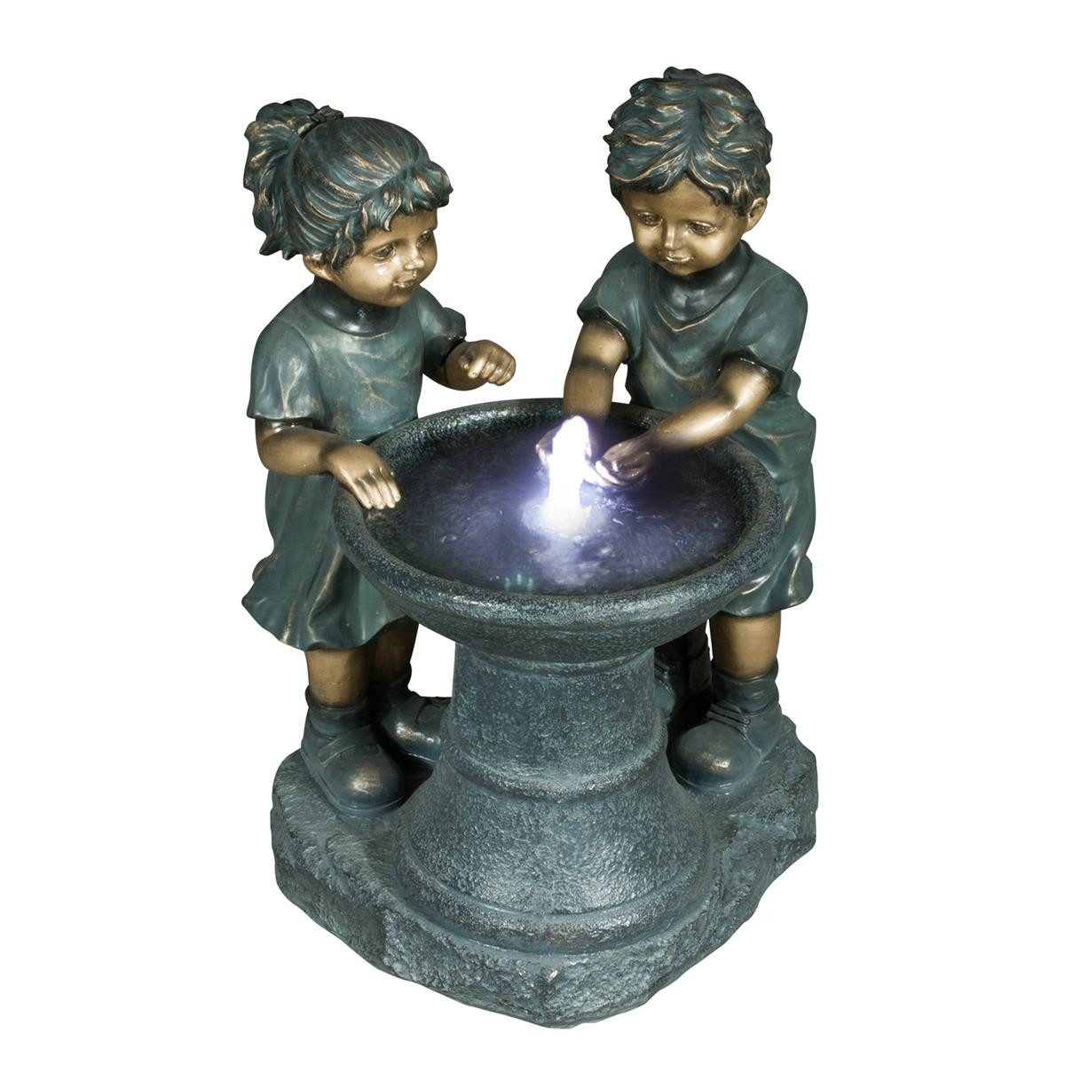 INTERGARDEN Wasserspiel Zimmerbrunnen Innen, Kaskadenbrunnen Außen,