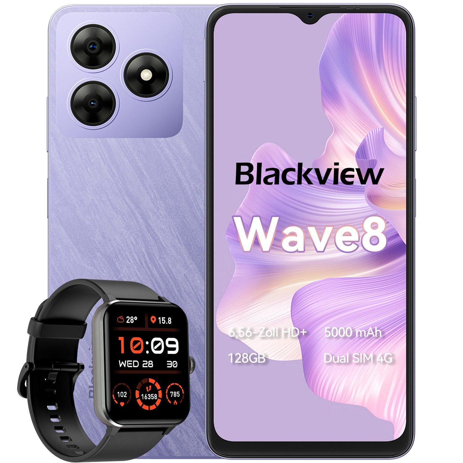 blackview Wave8 incl. R50 Smartphone (6,6