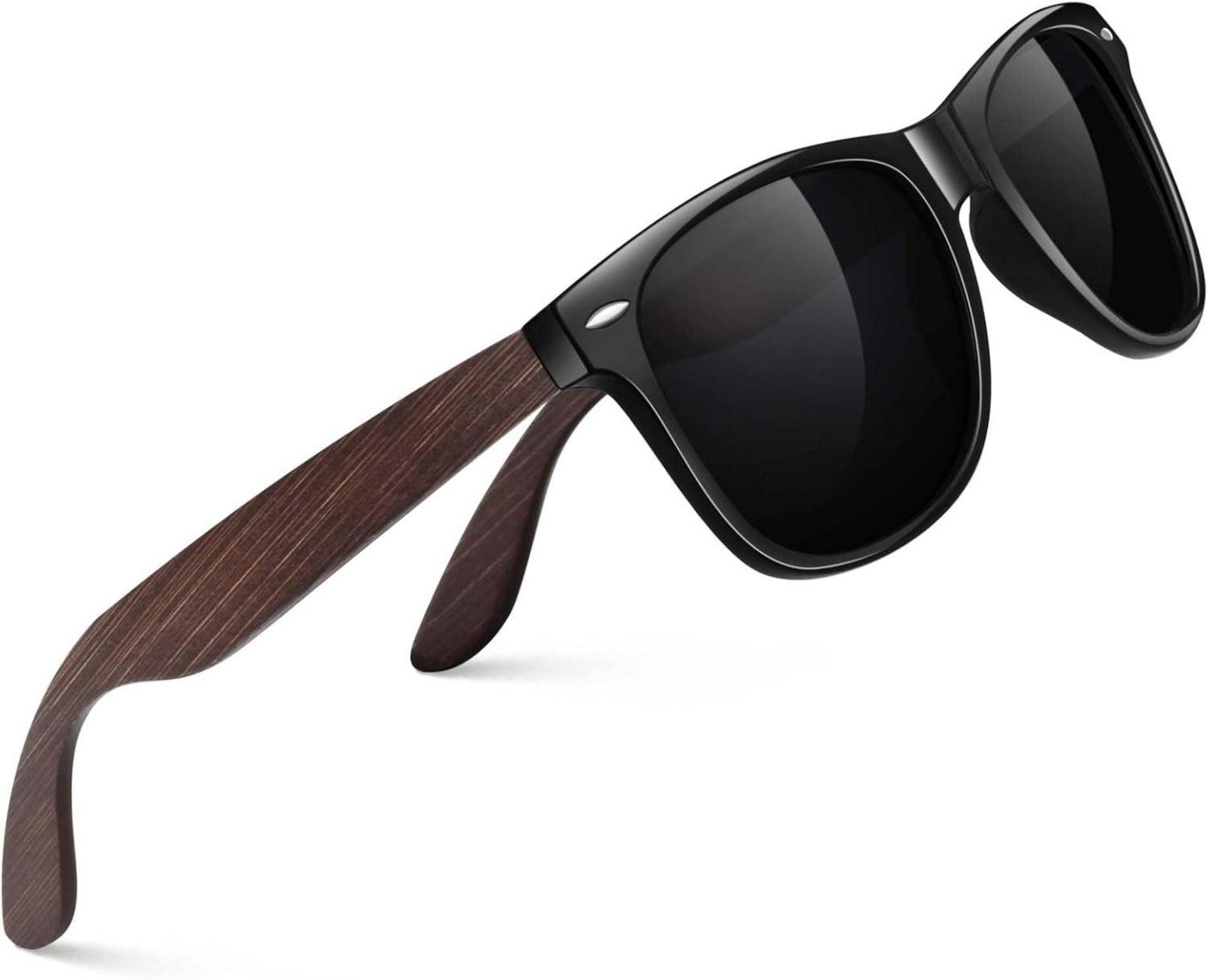 LuxusKollektion Sonnenbrille Sonnenbrille Holz Walnuss Damen