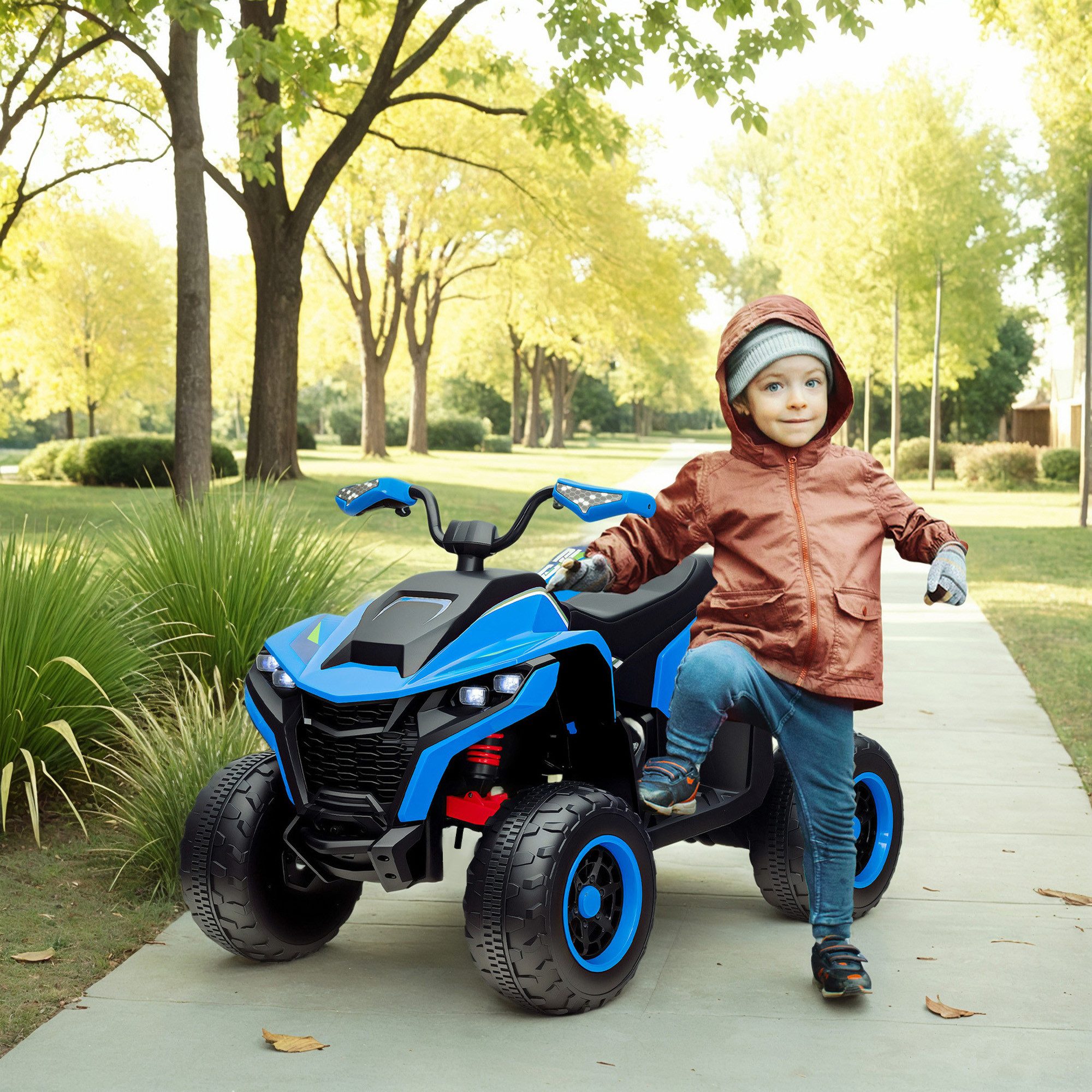 AIYAPLAY Elektro-Kinderquad 12V Elektro Kinderquad mit