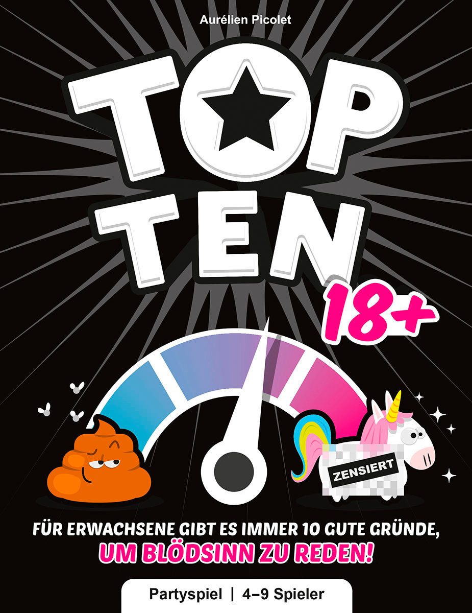 Asmodee Spiel Top Ten 18+, Familienspiel